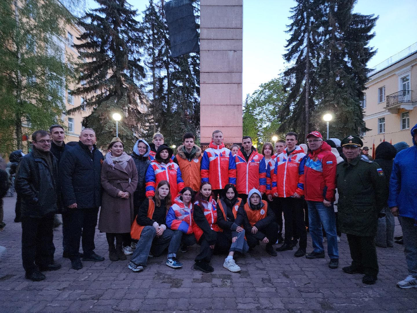 воскресенск, день победы, свеча памяти, 9 мая, великая отечественная война,