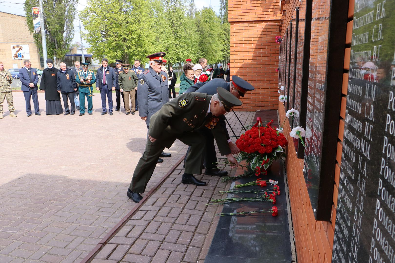 День Победы, 9 мая, Серебряные Пруды, Дмитриевский, возложение, глава, глава городского округа,