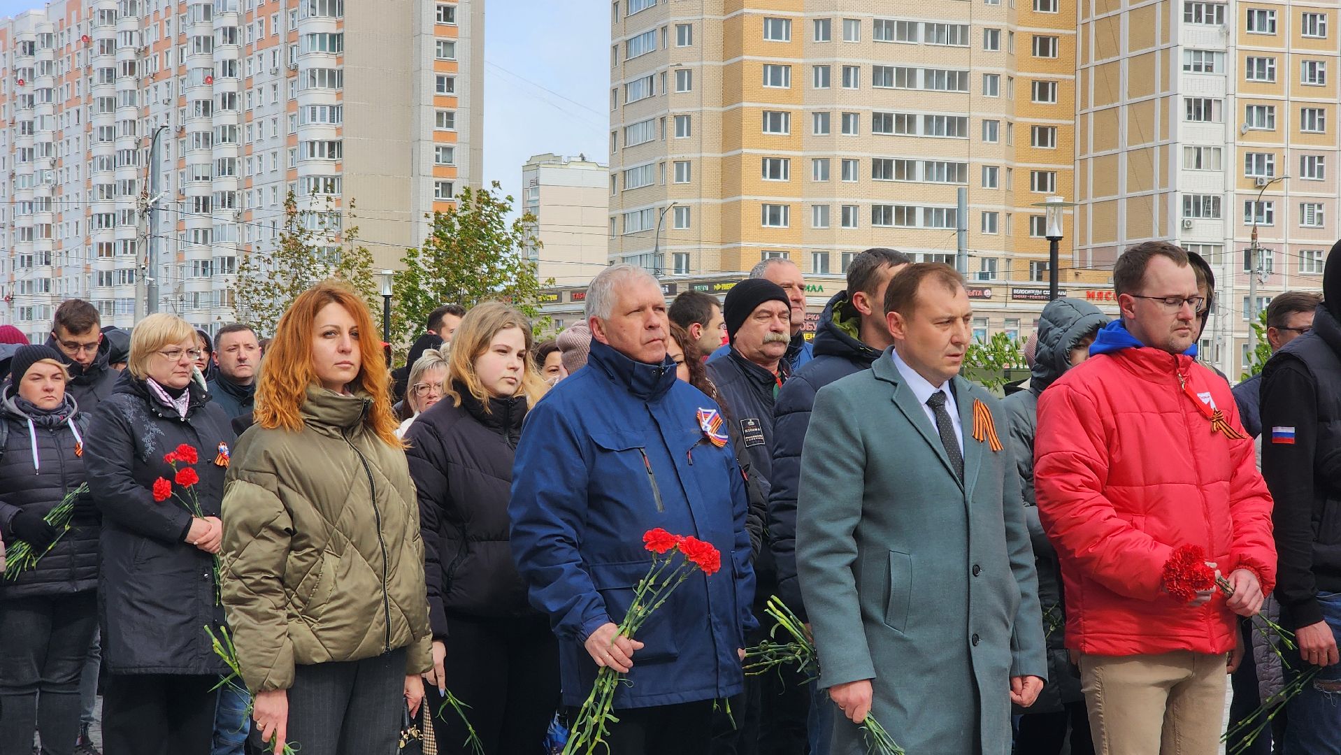 подольск, возложение цветов, День победы, почтили память,