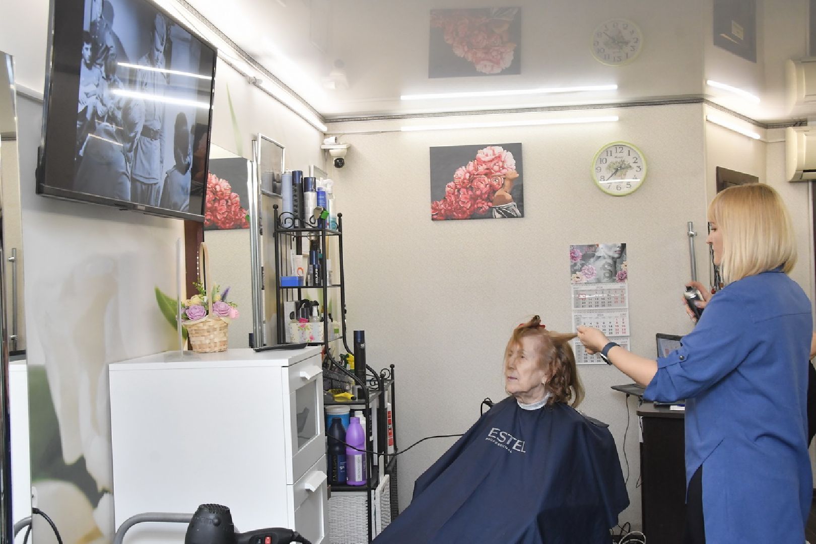 День Победы, Предприниматели Власихи, Акция ко дню победы, красота для ветерана, акция стрижка ветерана,