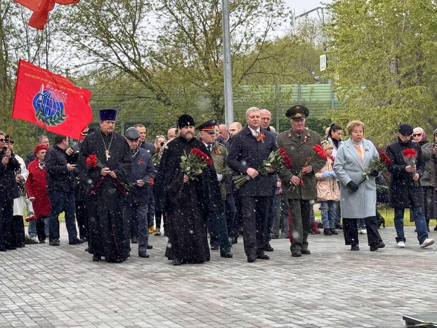 Одинцово, День Победы, Память павшим,