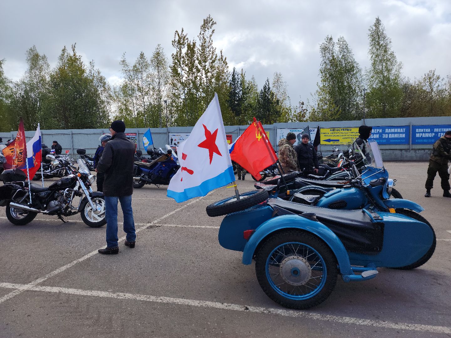 Звенигород, день победы, Акции, ночные волки, Мотосезон 2024,