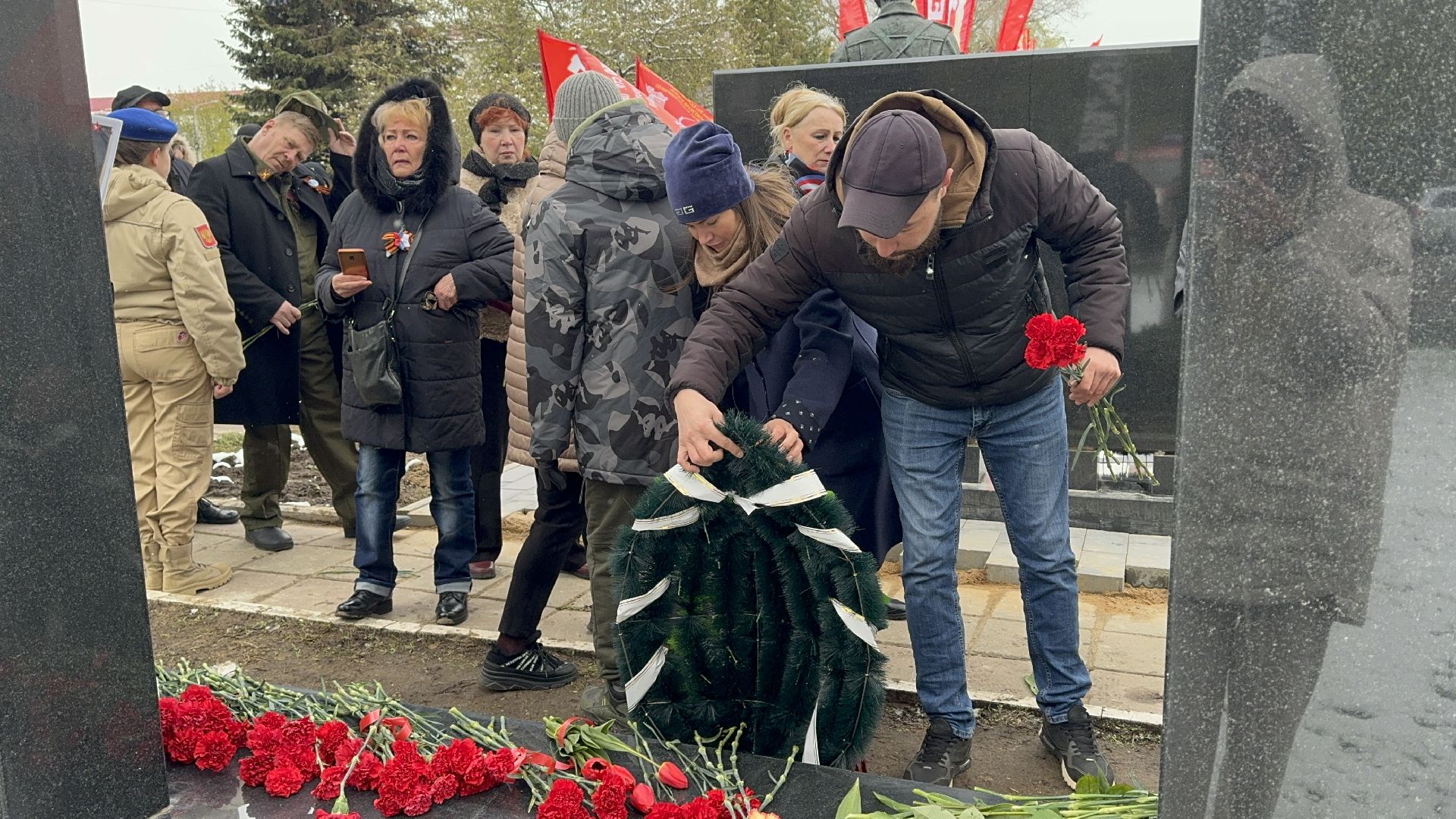 Солнечногорск, 9 мая, день победы, мемориал, бойцы сво,