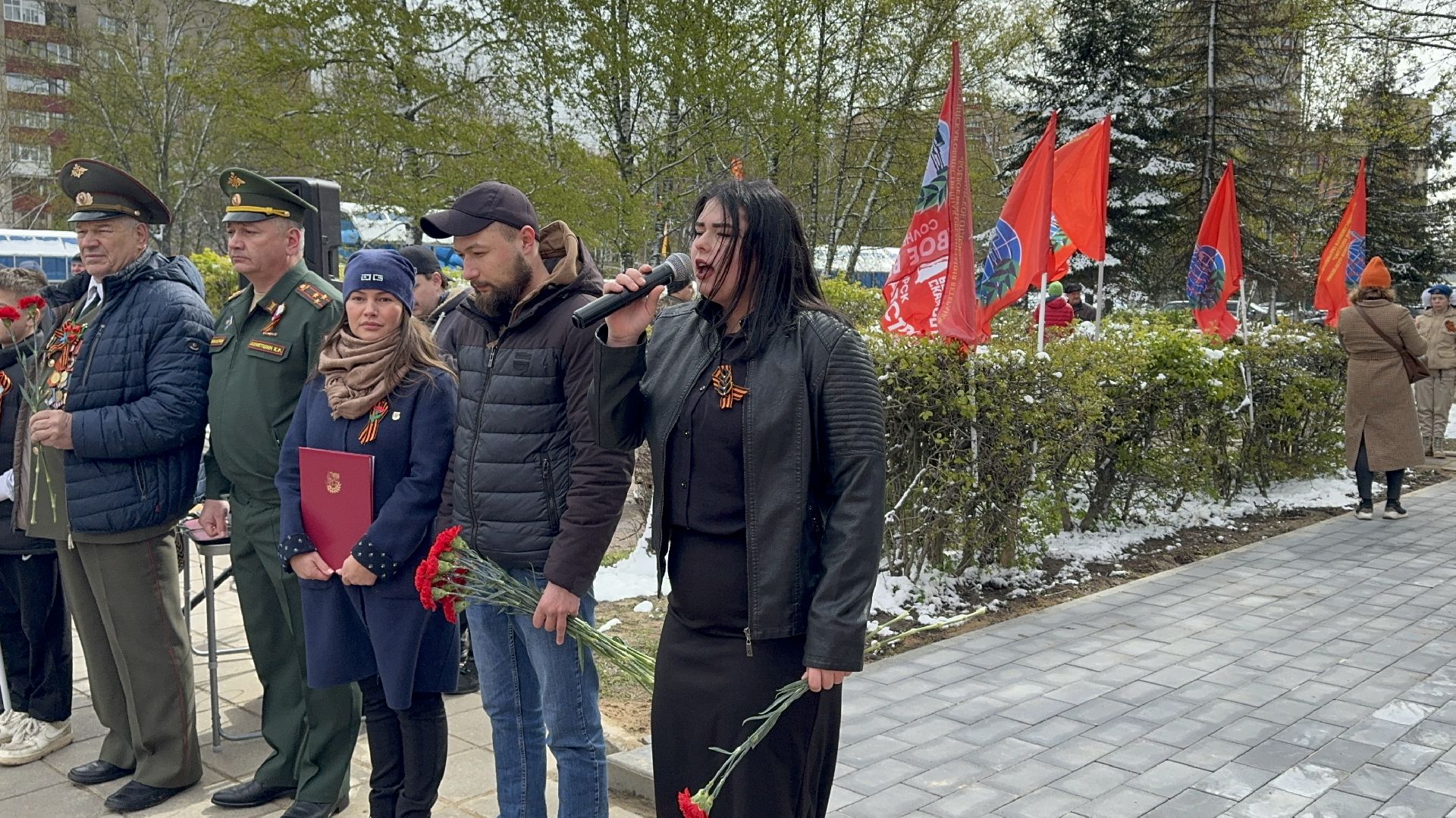 Солнечногорск, 9 мая, день победы, мемориал, бойцы сво,