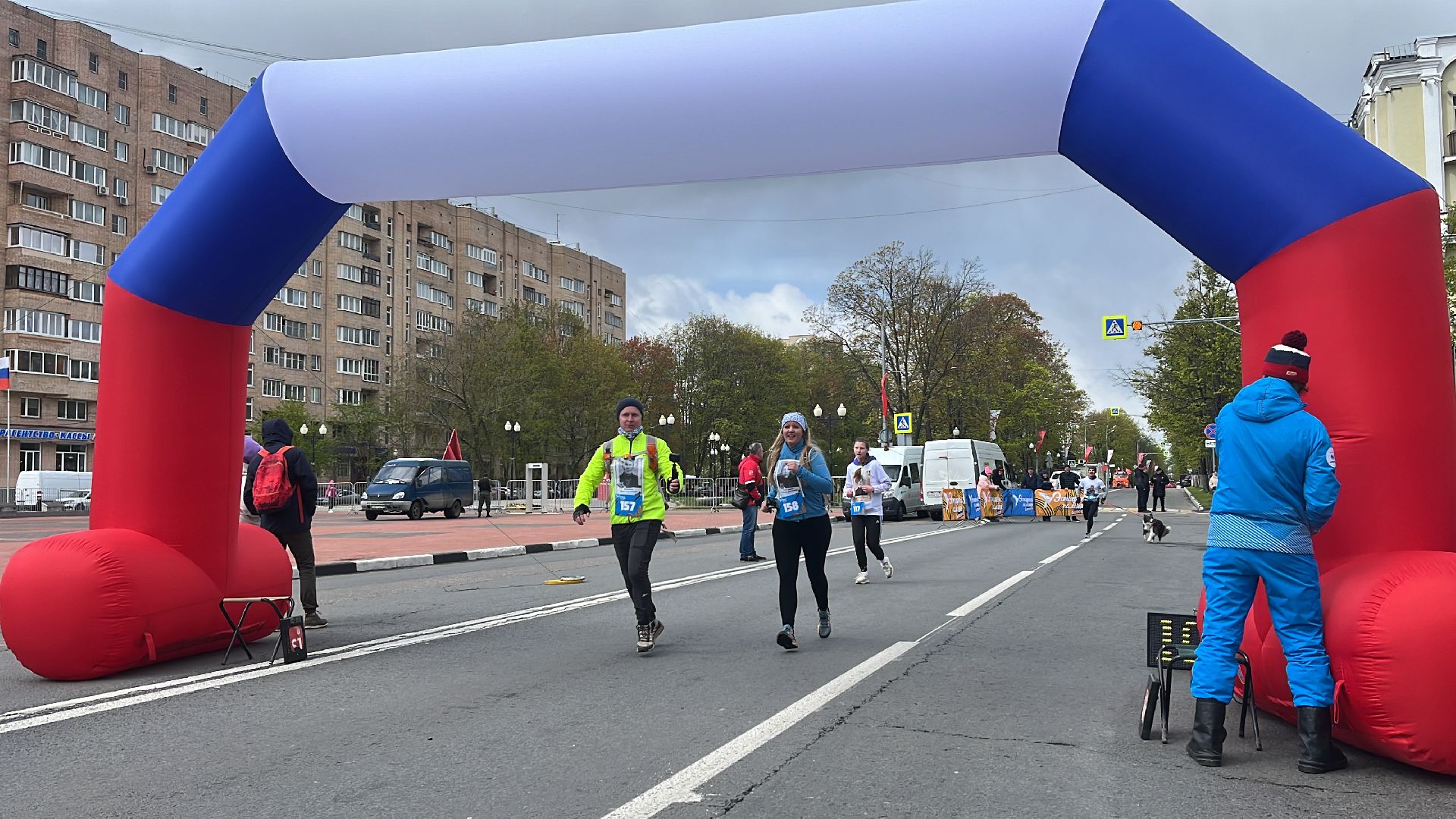 эстафета, эстафета памяти, бег, день победы, день победы в балашихе, 9 мая,