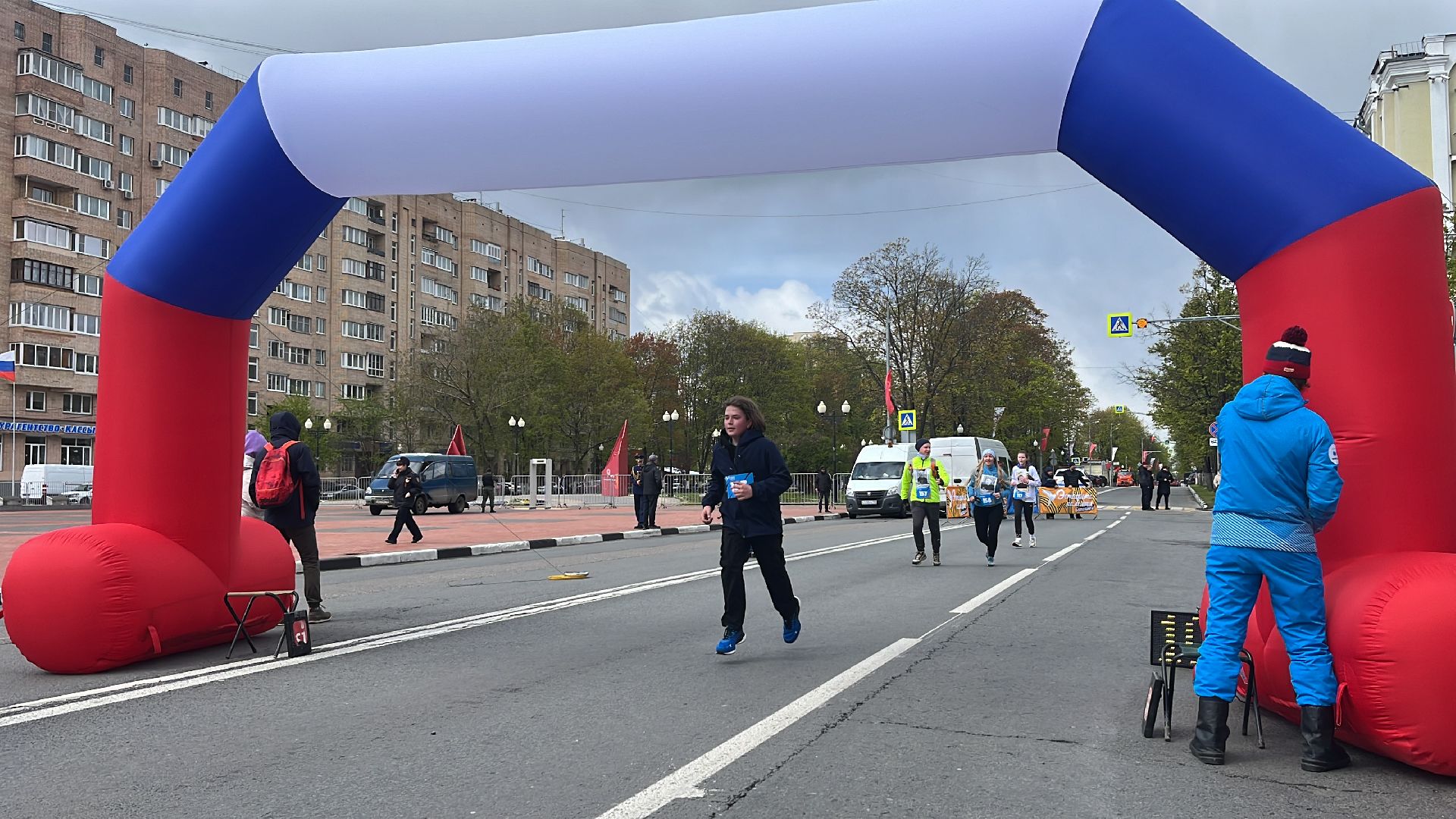 эстафета, эстафета памяти, бег, день победы, день победы в балашихе, 9 мая,