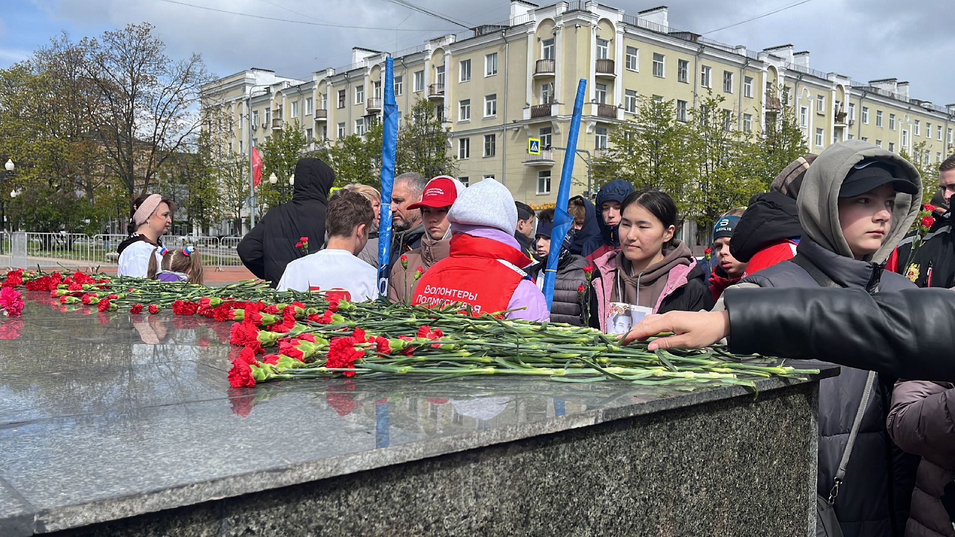 эстафета, эстафета памяти, бег, день победы, день победы в балашихе, 9 мая,