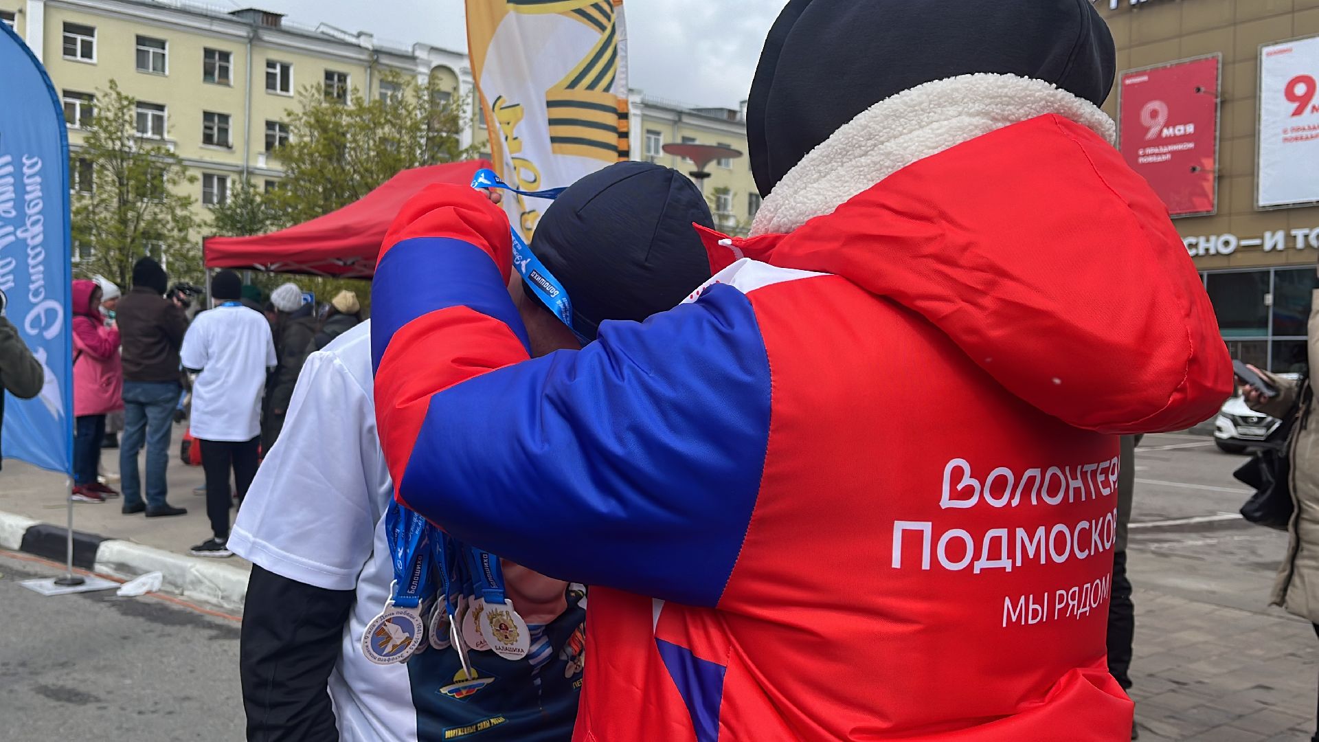 эстафета, эстафета памяти, бег, день победы, день победы в балашихе, 9 мая,