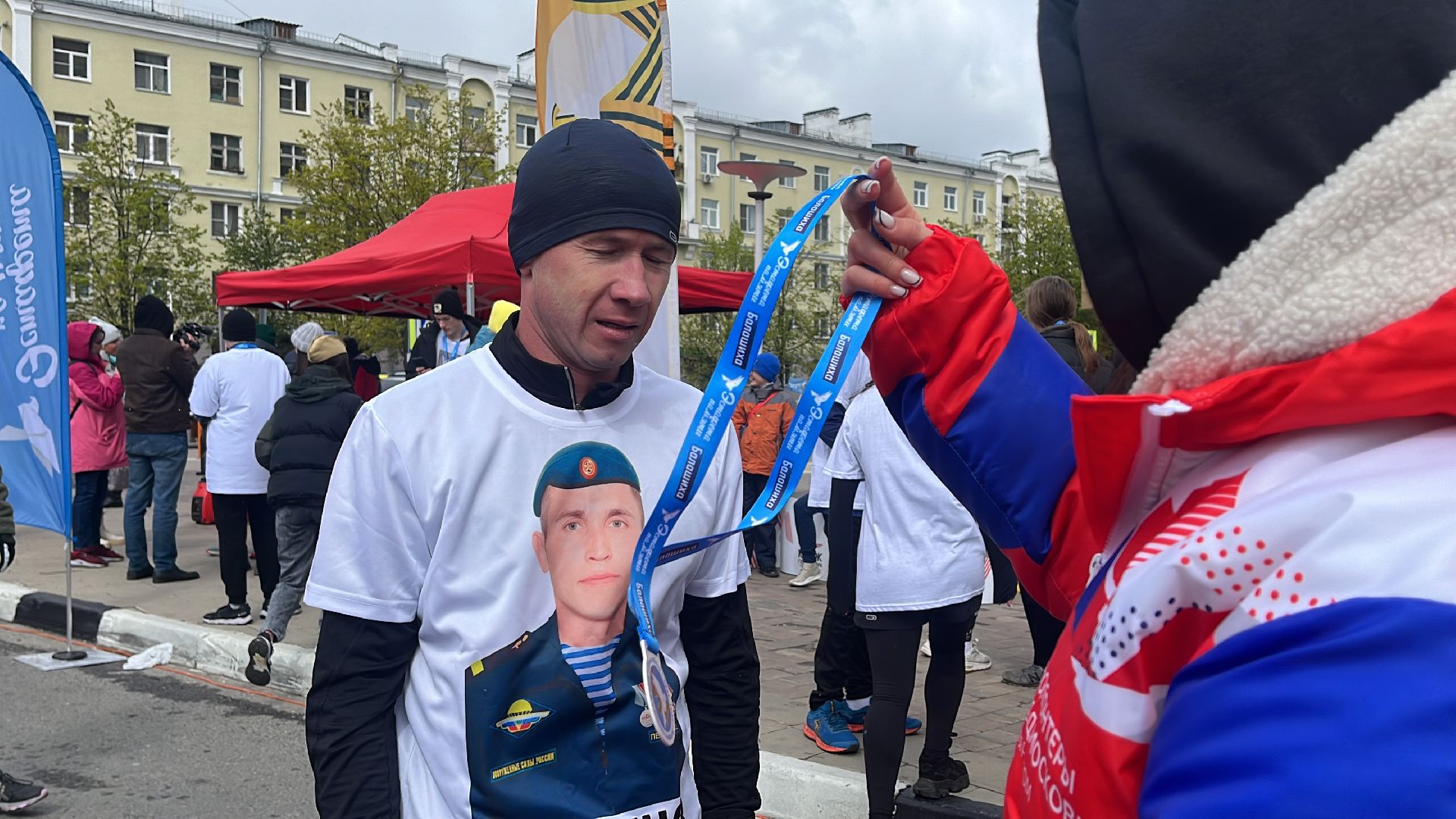 эстафета, эстафета памяти, бег, день победы, день победы в балашихе, 9 мая,