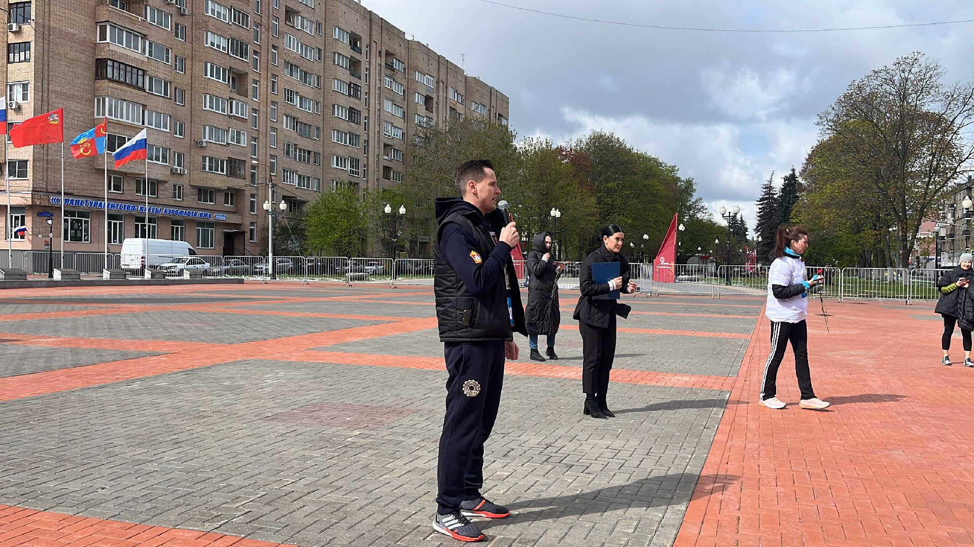 эстафета, эстафета памяти, бег, день победы, день победы в балашихе, 9 мая,