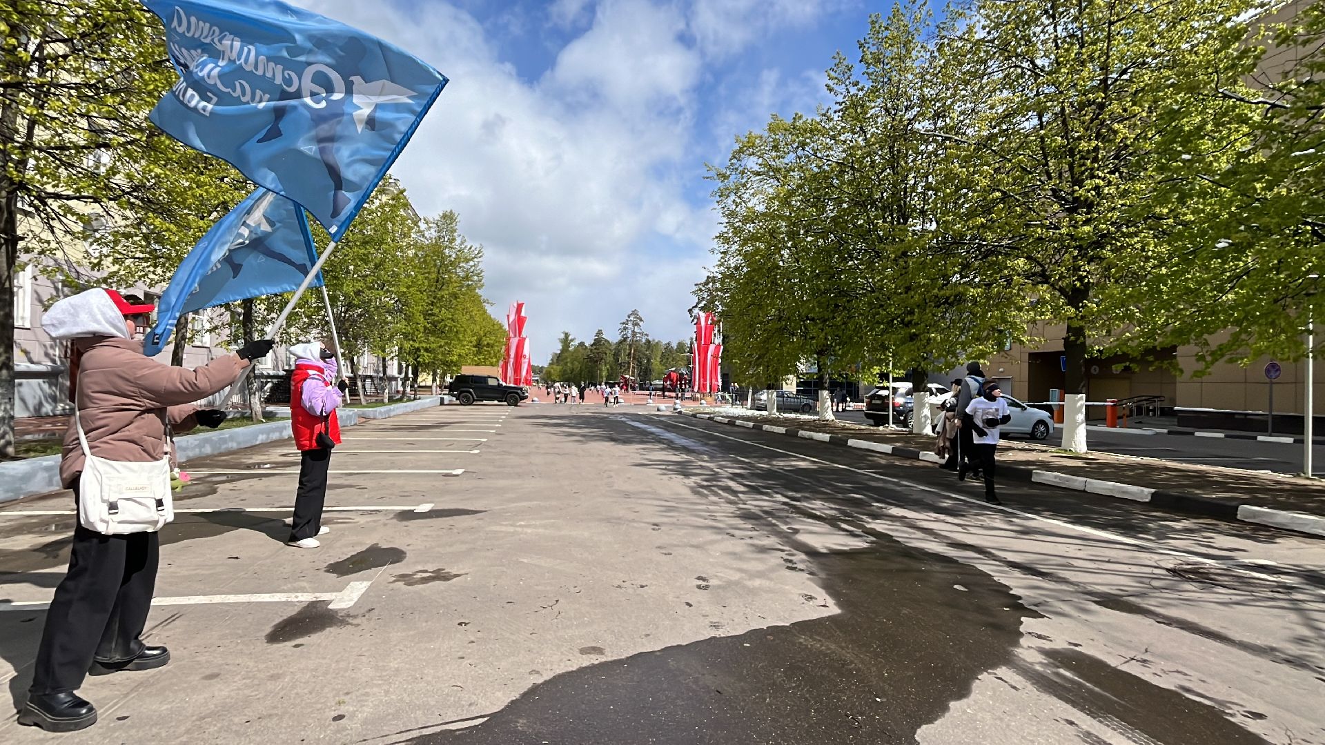эстафета, эстафета памяти, бег, день победы, день победы в балашихе, 9 мая,