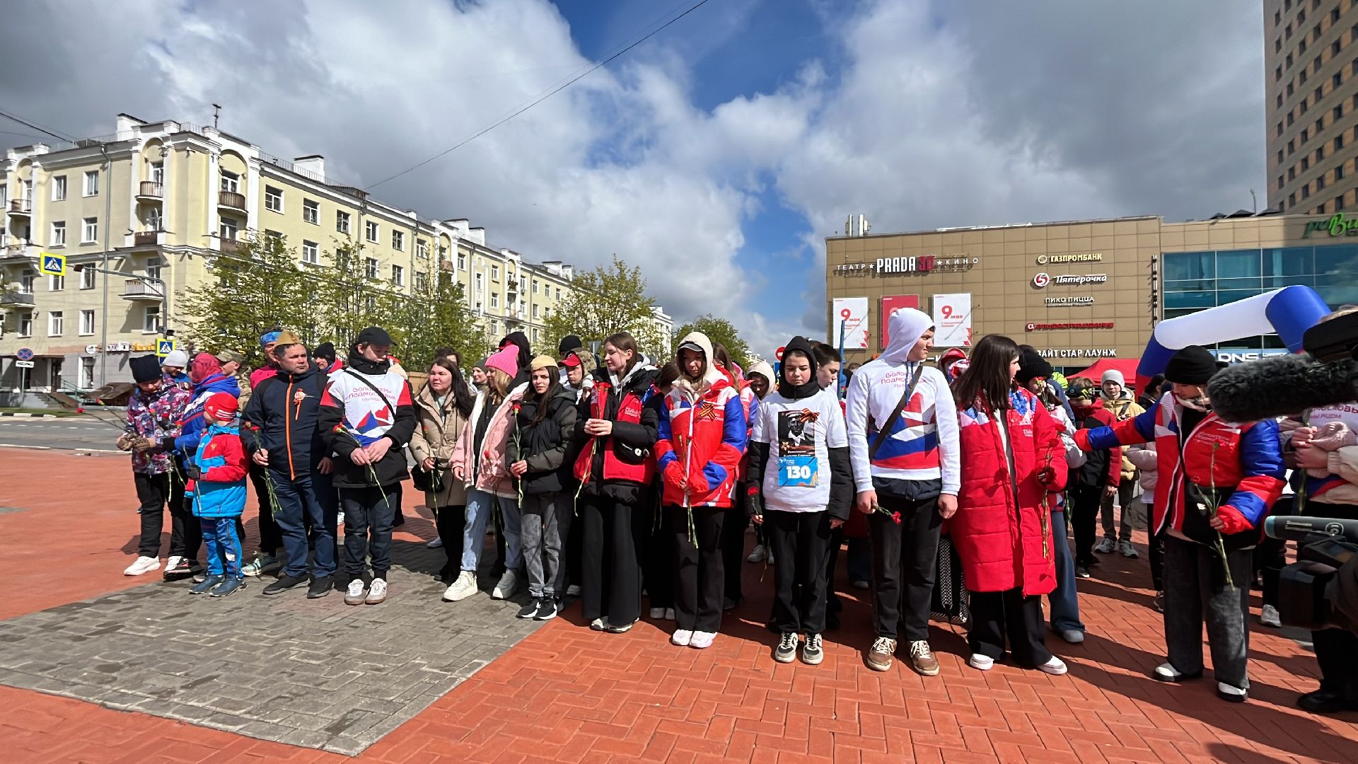 эстафета, эстафета памяти, бег, день победы, день победы в балашихе, 9 мая,