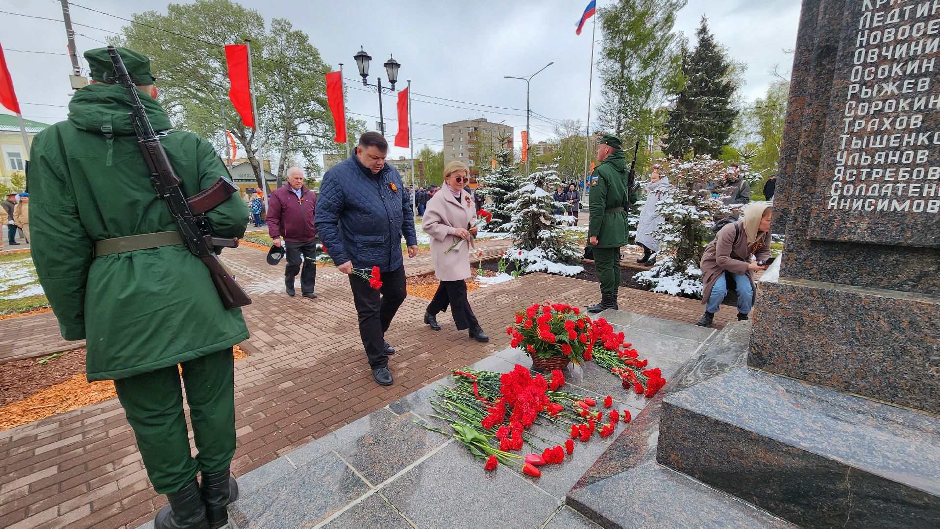 Солнечногорск, 9 мая, День Победы, Советская площадь,