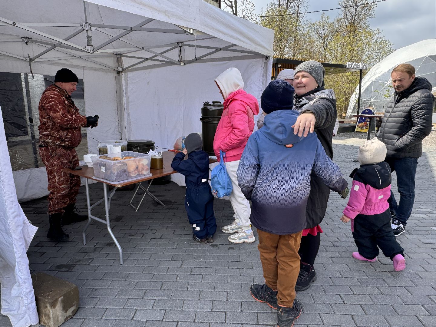 Одинцово, День Победы, Солдатская каша,