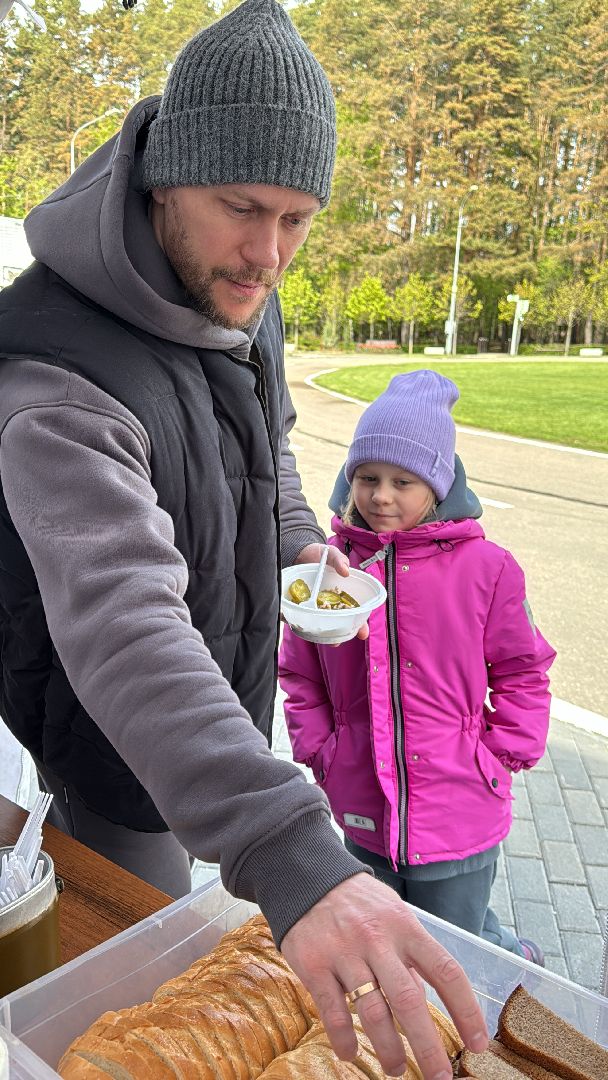 Одинцово, День Победы, Солдатская каша,