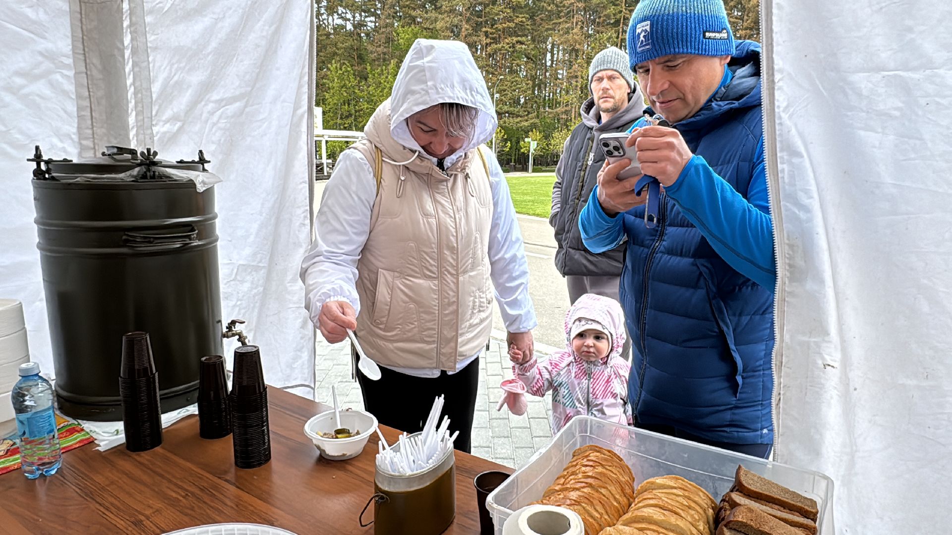 Одинцово, День Победы, Солдатская каша,