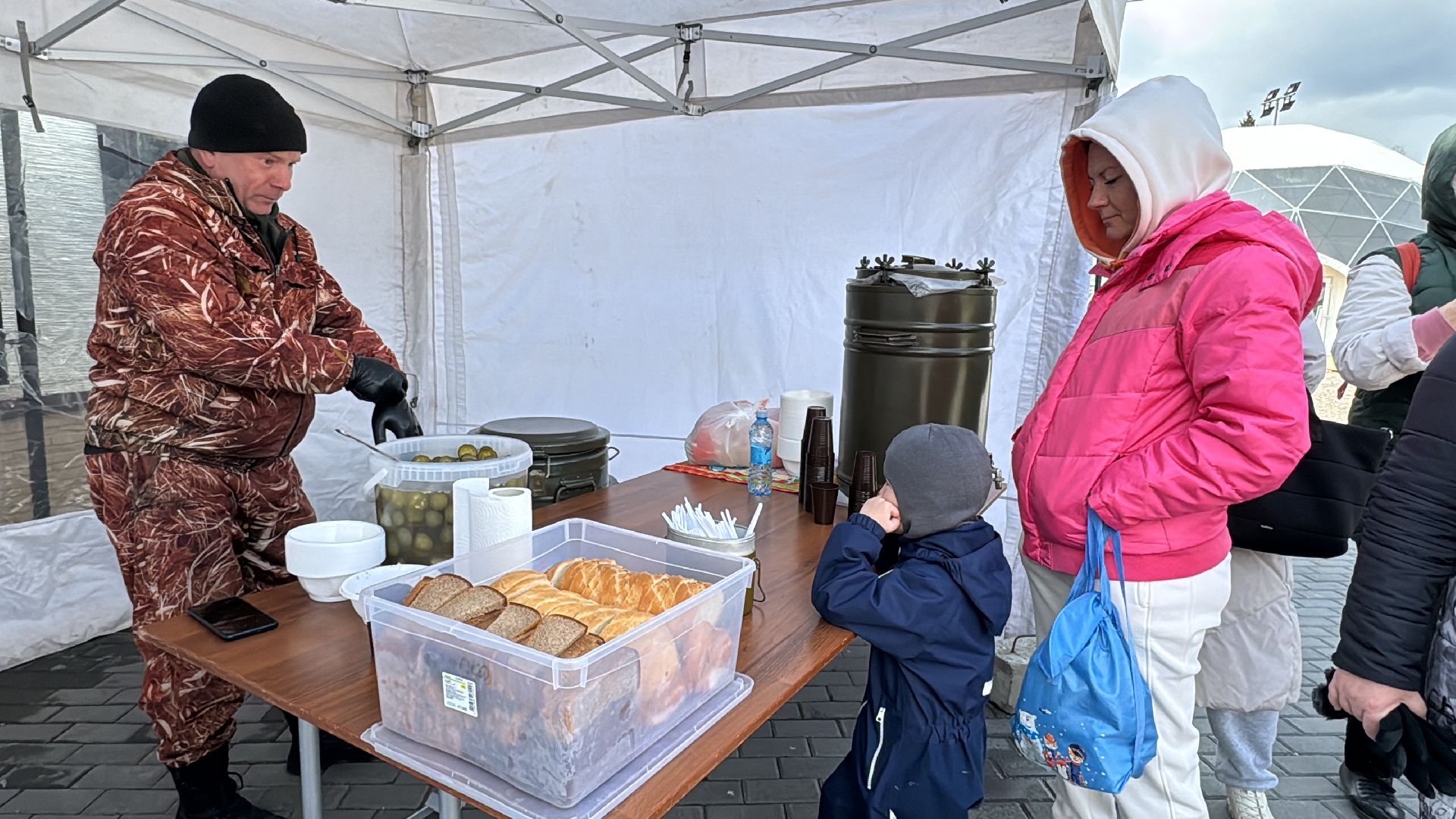 Одинцово, День Победы, Солдатская каша,