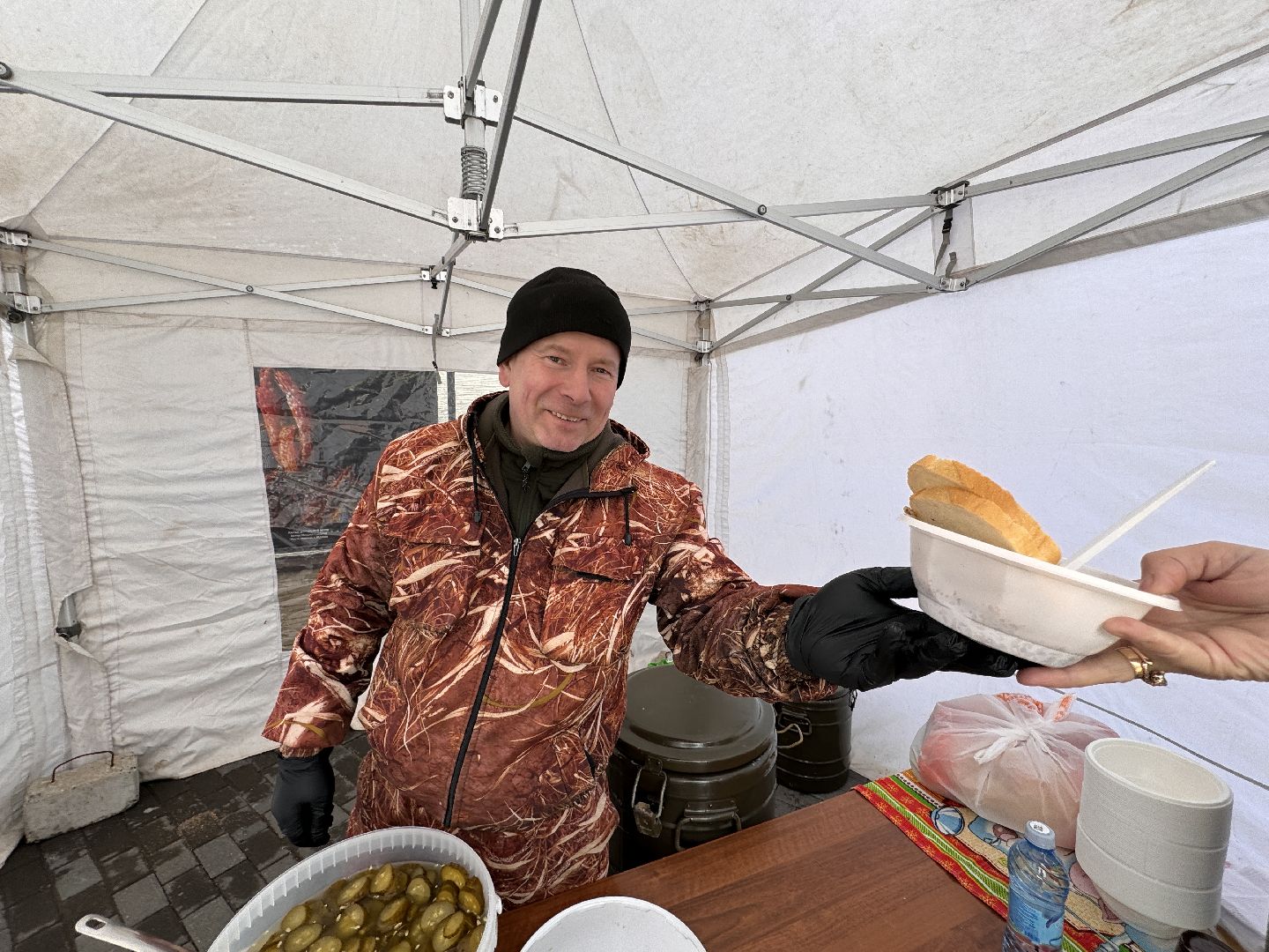 Одинцово, День Победы, Солдатская каша,