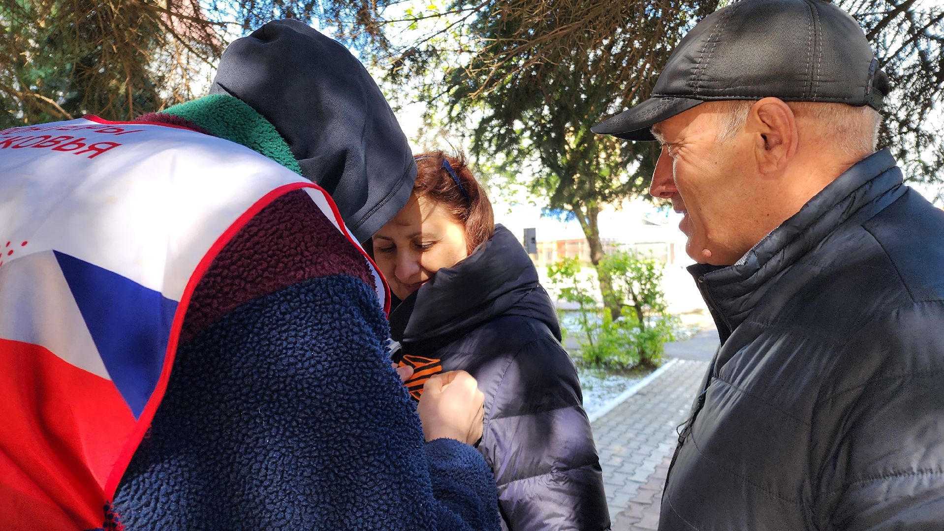 ЦВПВ, Домодедово, Подмосковье, георгиевская лента, Митинг, День Победы, 9 мая, Волонтеры Подмосковья,