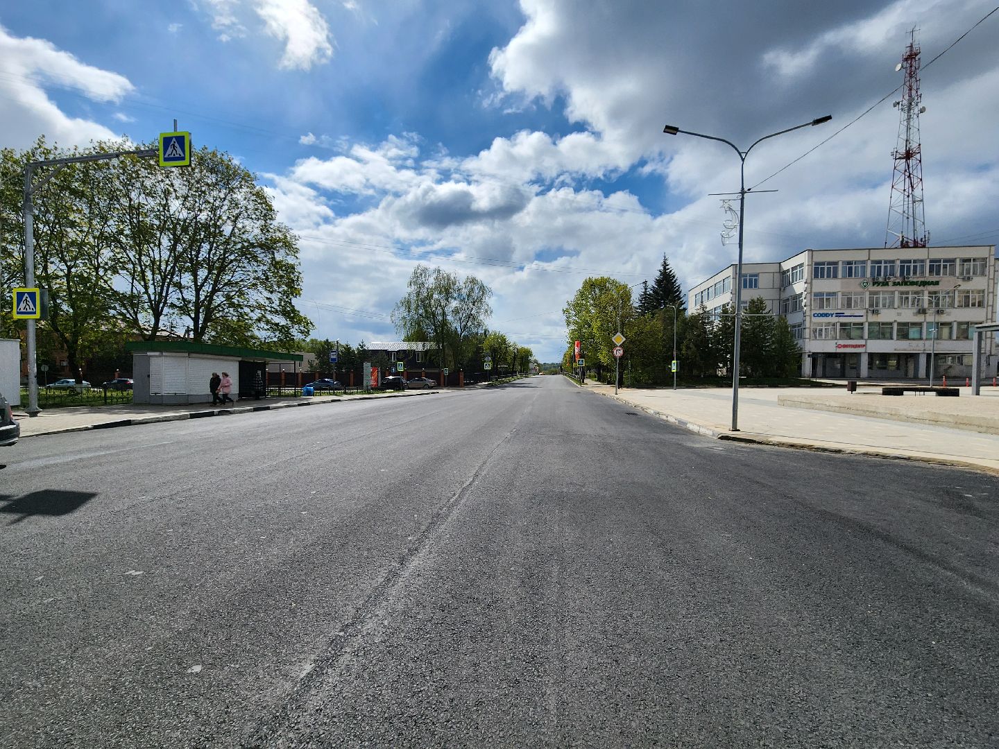 дорога, Руза, Улица Солнцева, ветеран вов, ремонт,