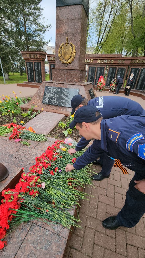 День победы, день победы в рузе, праздник, спасатели, мособлпожспас, Руза, вечный огонь, 9 мая, великая отечественная война,