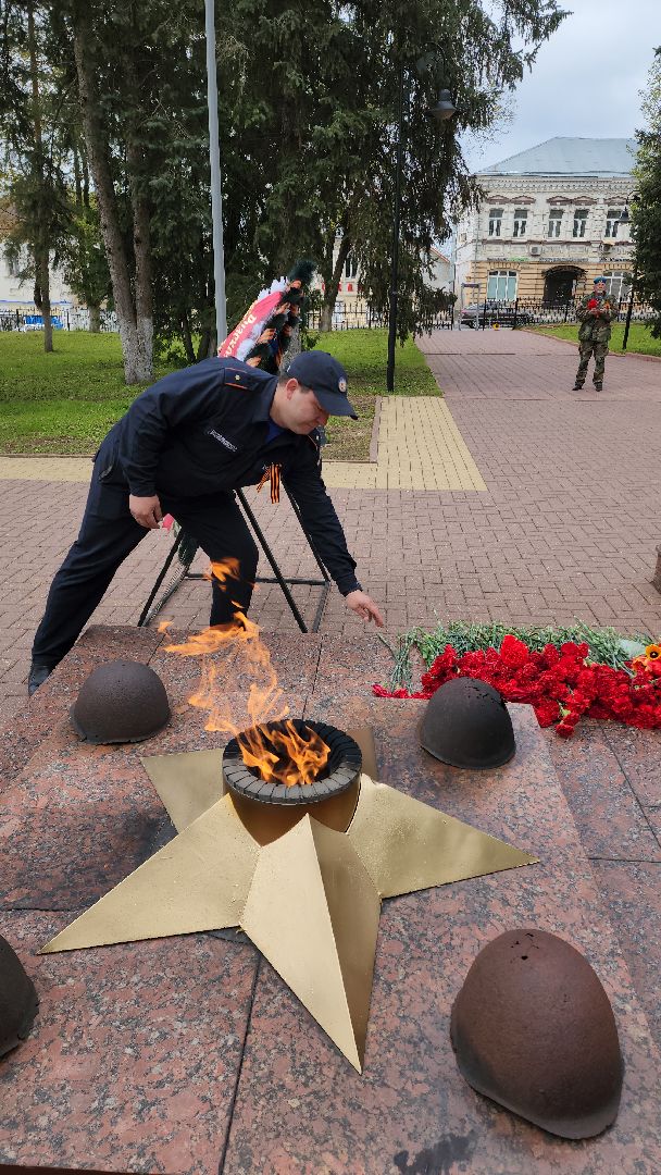 День победы, день победы в рузе, праздник, спасатели, мособлпожспас, Руза, вечный огонь, 9 мая, великая отечественная война,