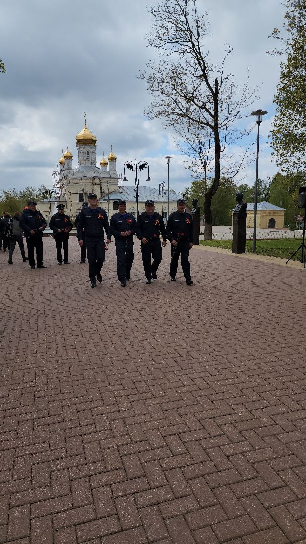 День победы, день победы в рузе, праздник, спасатели, мособлпожспас, Руза, вечный огонь, 9 мая, великая отечественная война,