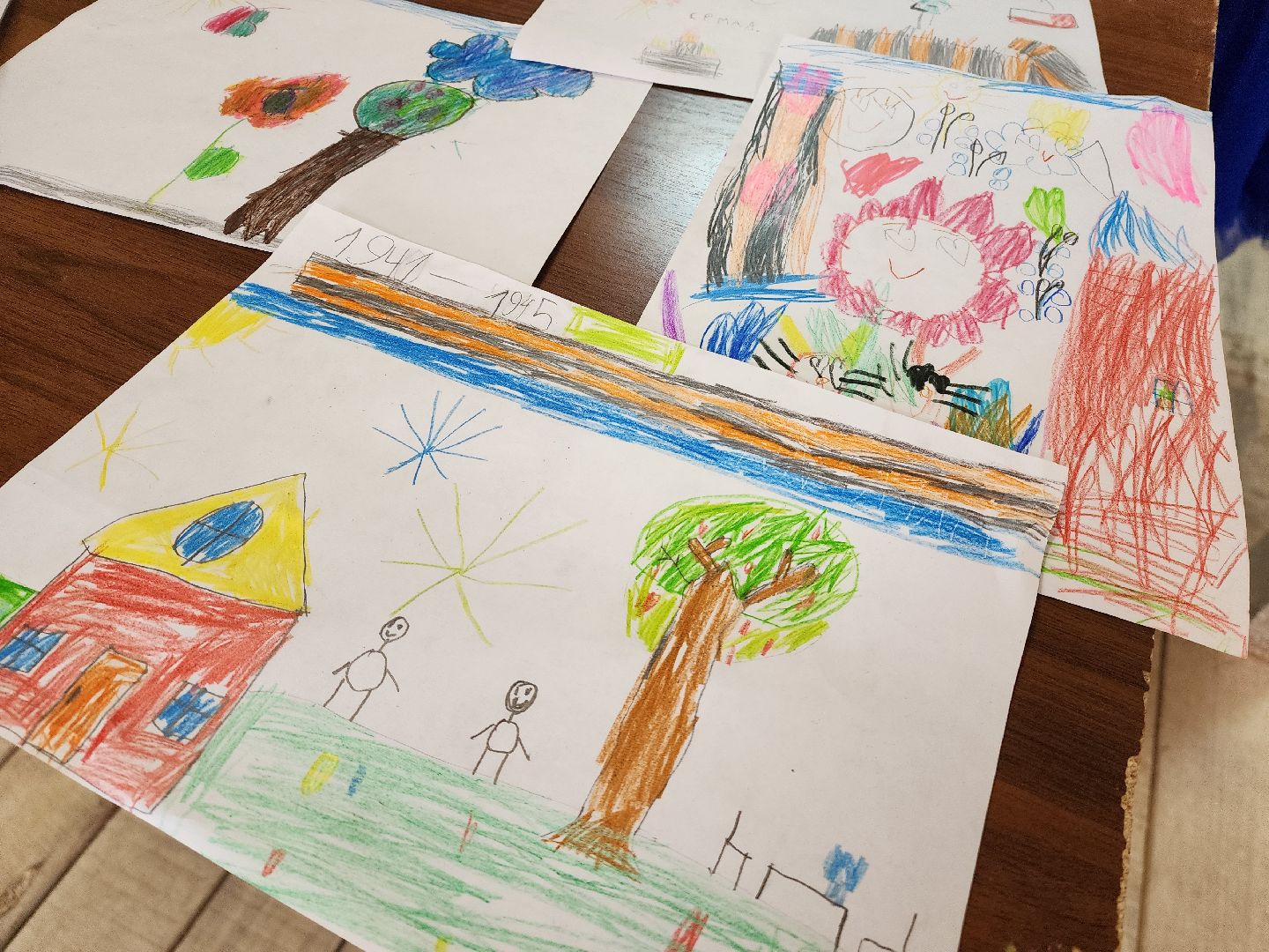 9 мая, детский рисунок, Долгопрудный,