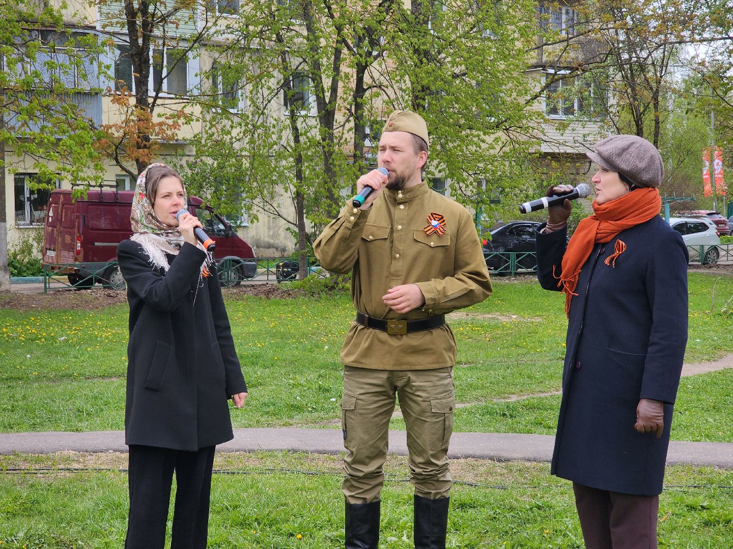 день победы, день победы в рузе, фронтовые бригады, ветераны, ветераны рузы, 9 мая, праздник,