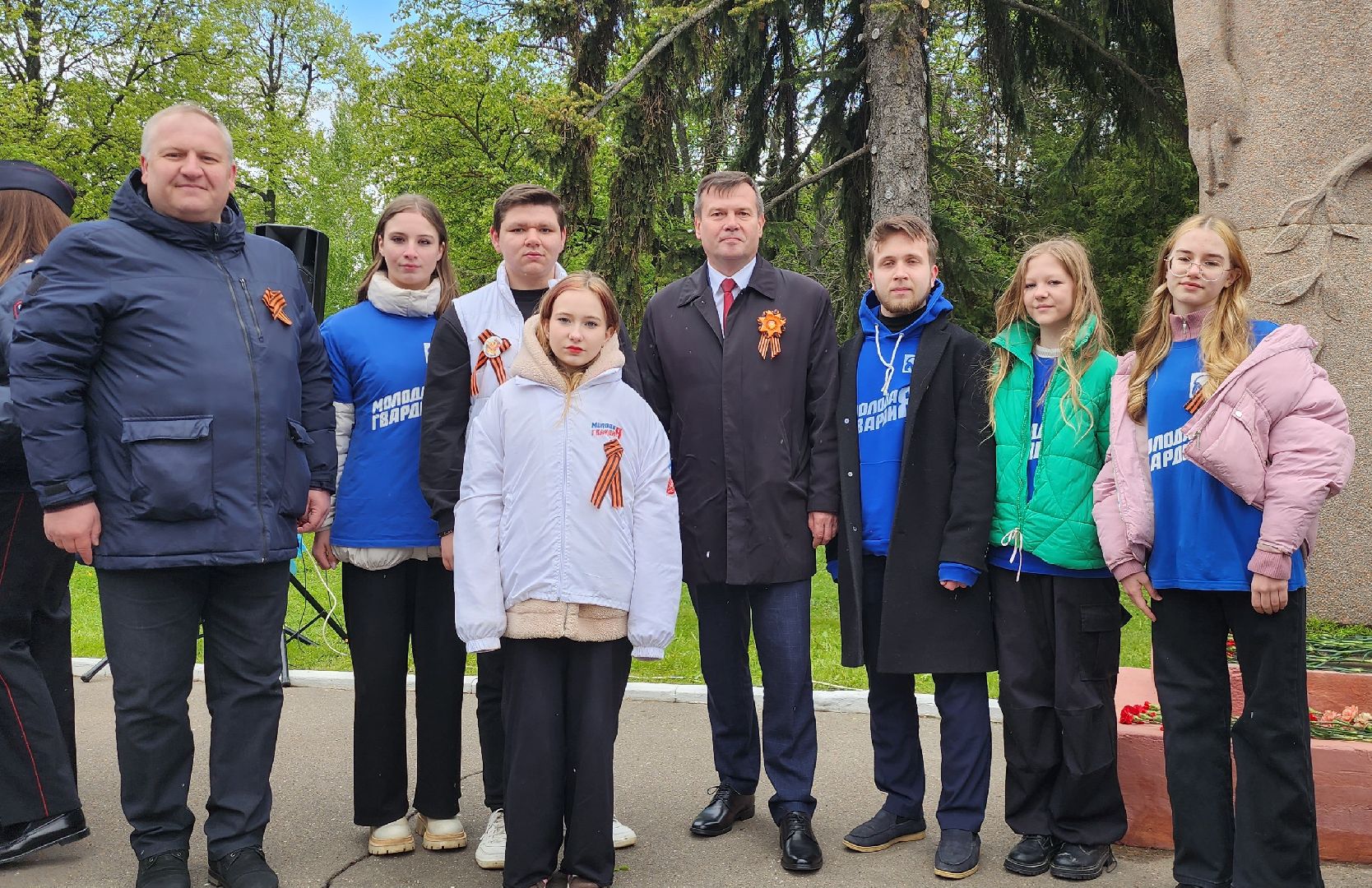 Коломна, день победы, мемориал, возложение цветов,