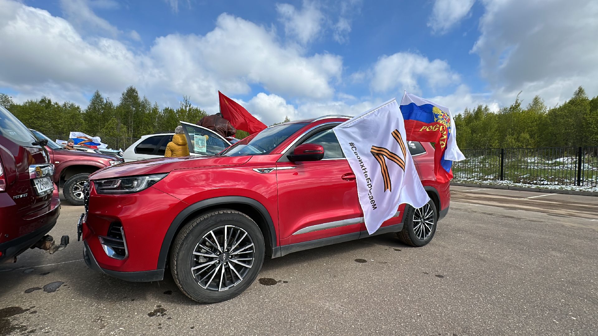 Клин, 9 мая, День Победы, общество, автопробег,