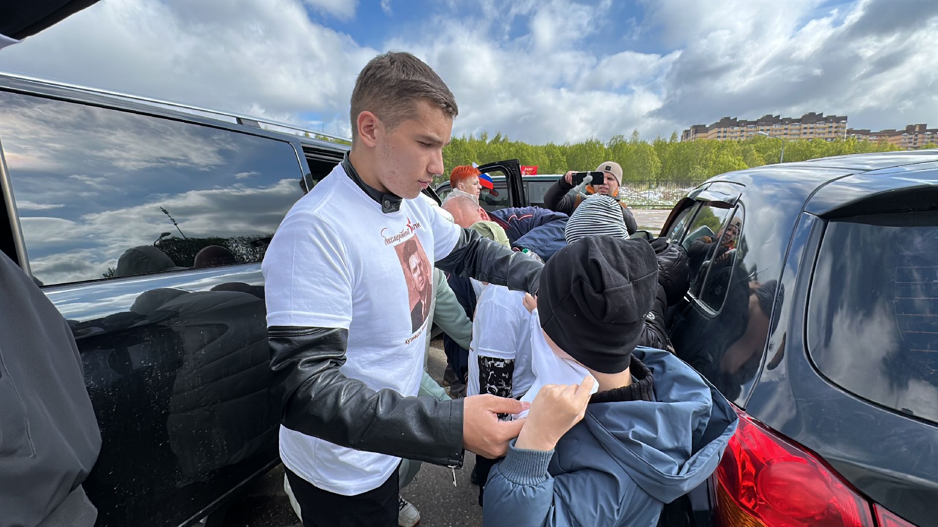 Клин, 9 мая, День Победы, общество, автопробег,