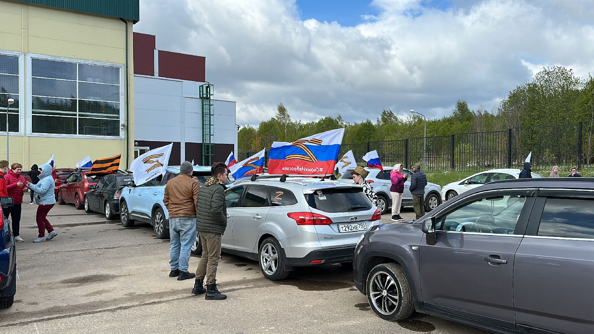 Клин, 9 мая, День Победы, общество, автопробег,