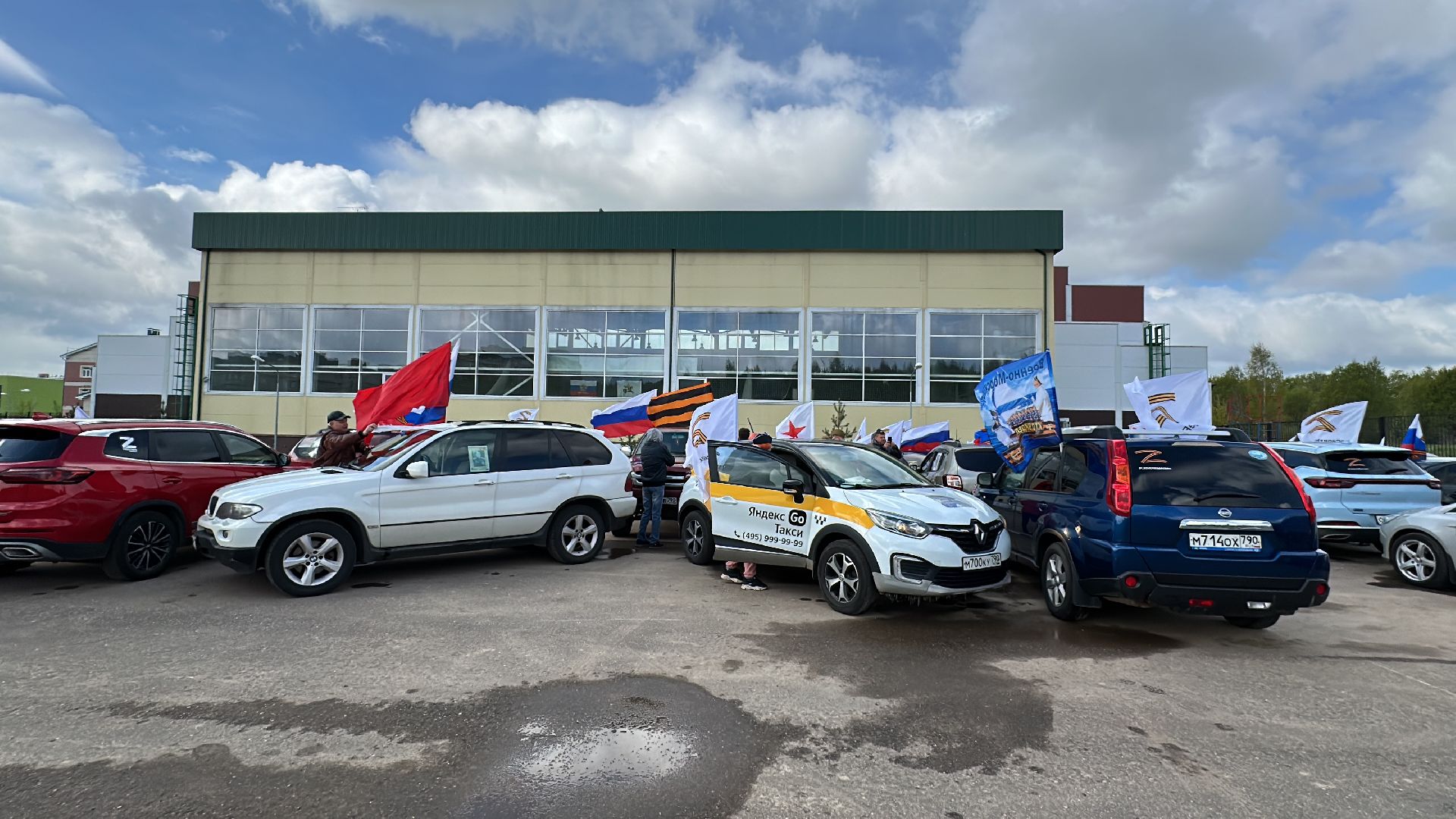 Клин, 9 мая, День Победы, общество, автопробег,