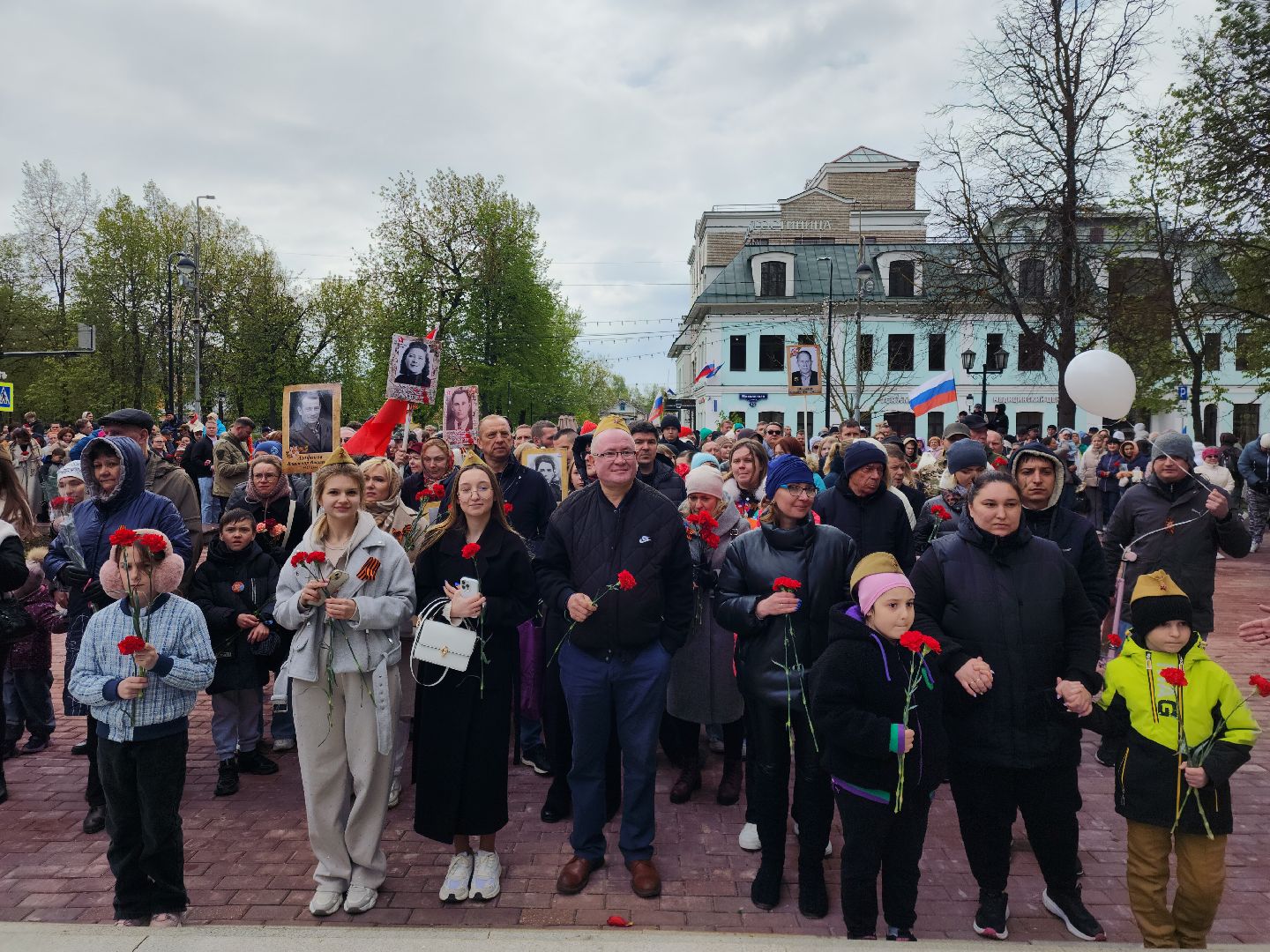 Звенигород, День победы, митинг,