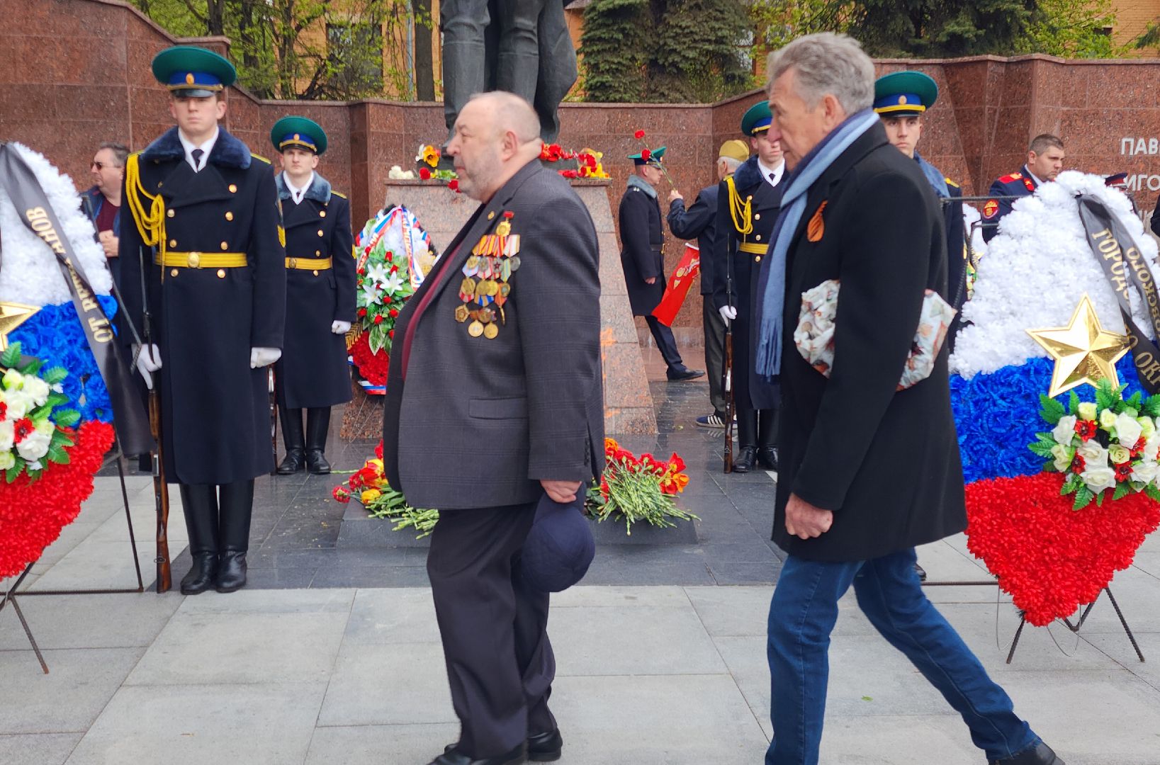 Звенигород, День победы, митинг,