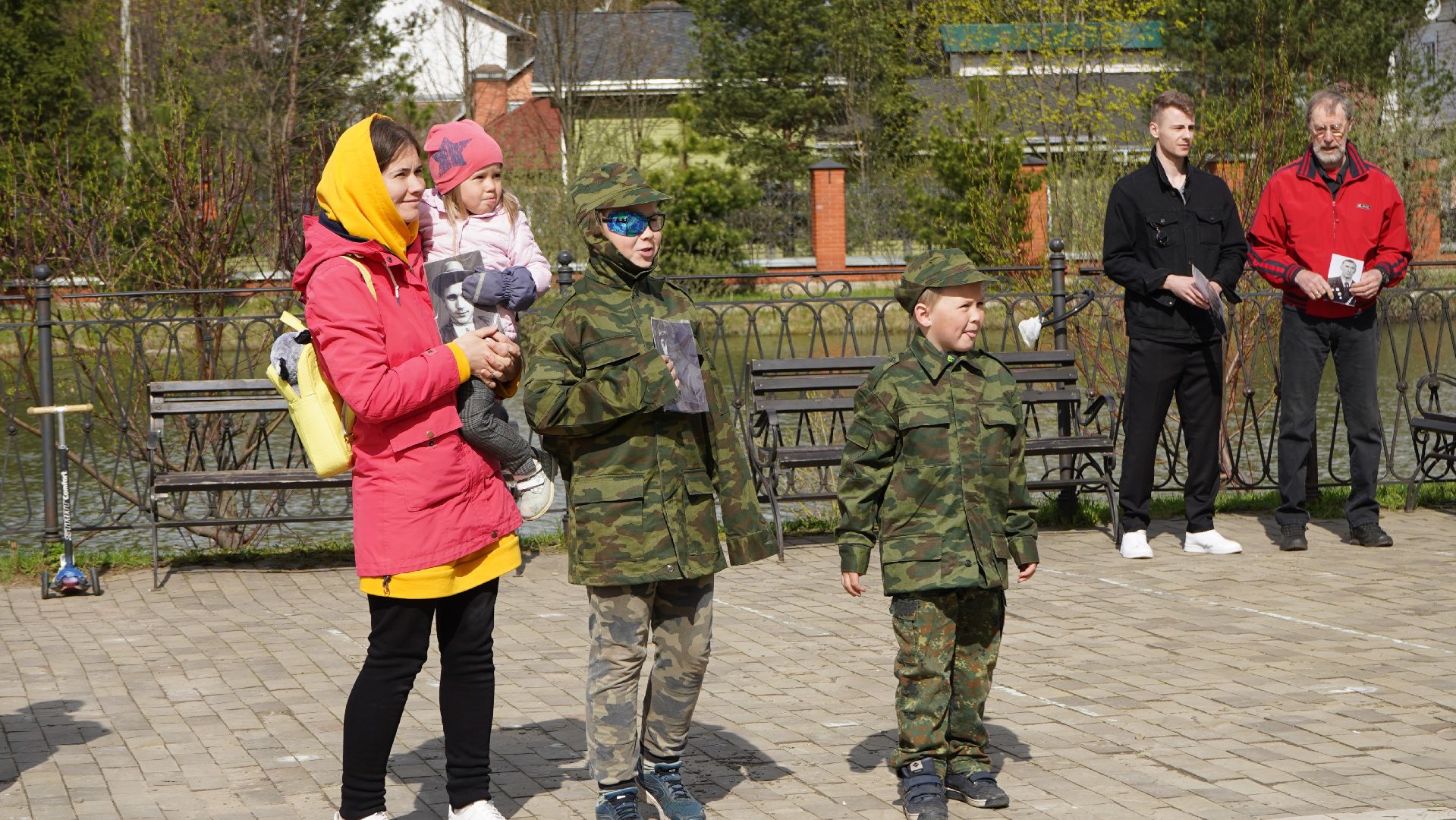 Крестный ход, Опалиха, Будем помнить, День Победы, Храм Святой Елизаветы, Бессмертный полк, Нахабино