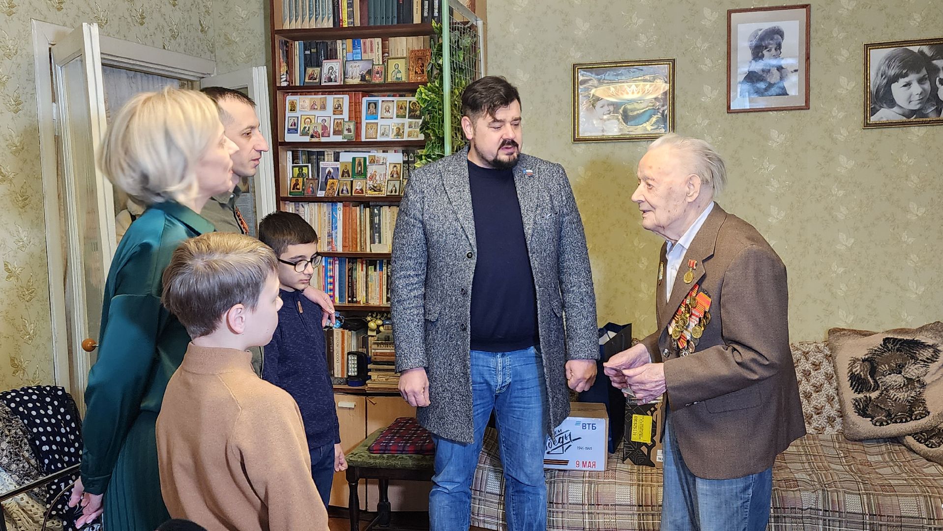 Солнечногорск, ВОВ, День Победы, 9 мая, ветеран ВОВ,