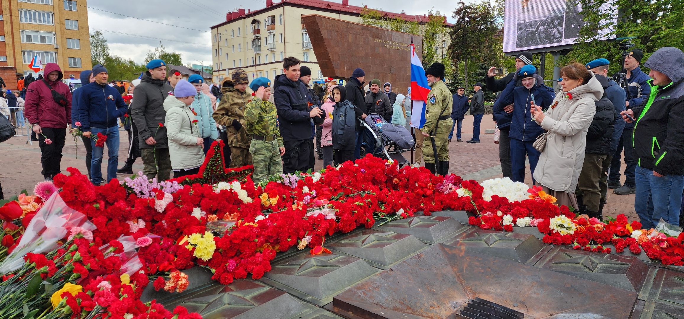 раменское, день победы, торжественное мероприятие на площади победы,