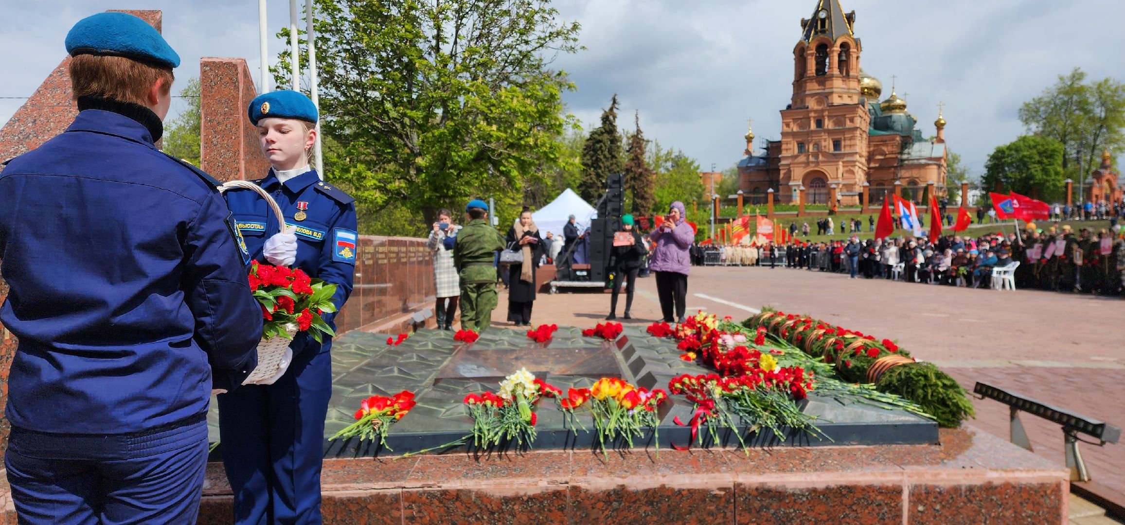 раменское, день победы, торжественное мероприятие на площади победы,