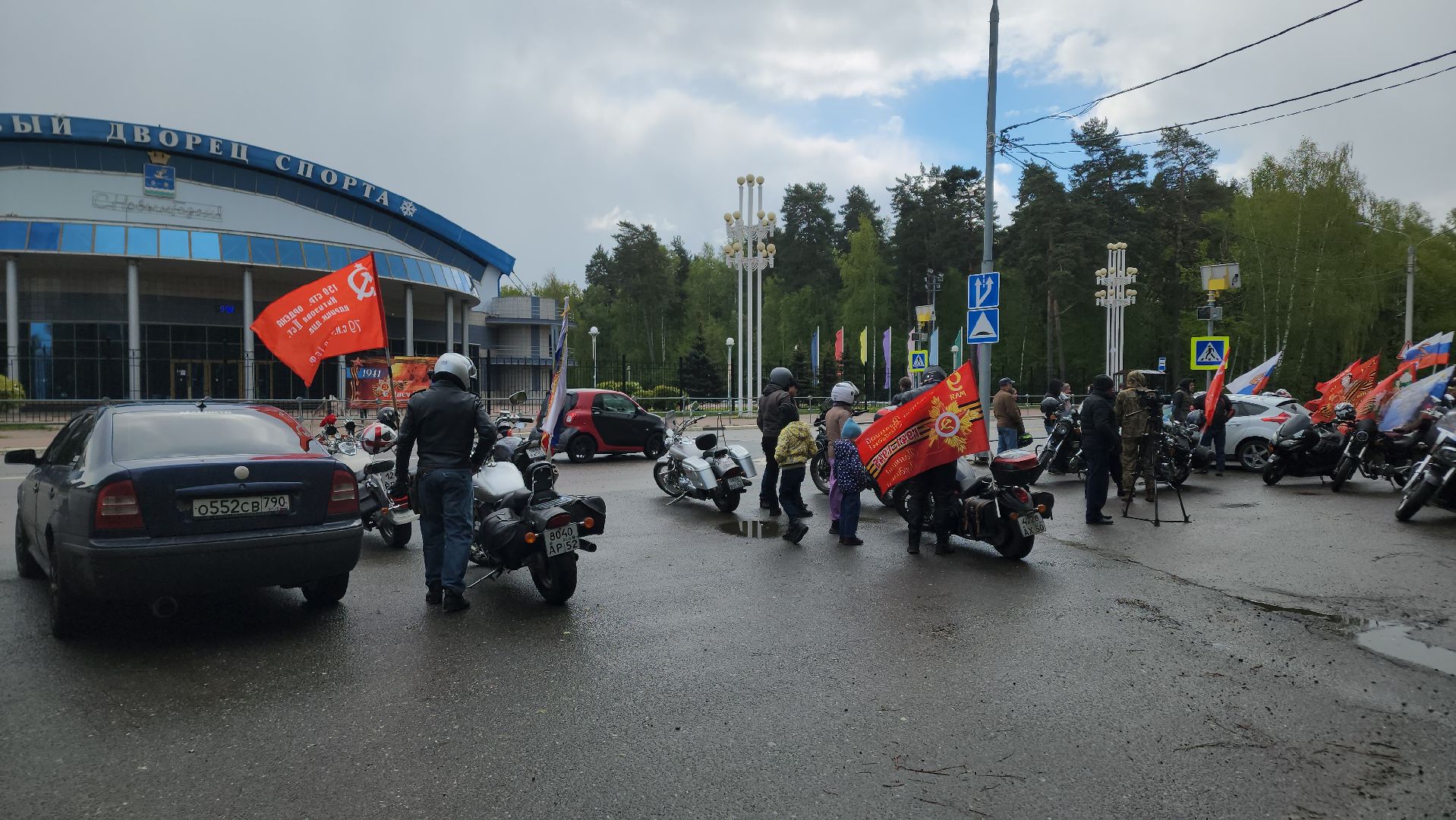 день победы, ступино, мотопробег,