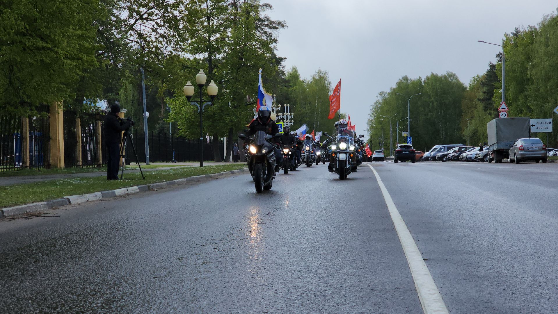 день победы, ступино, мотопробег,