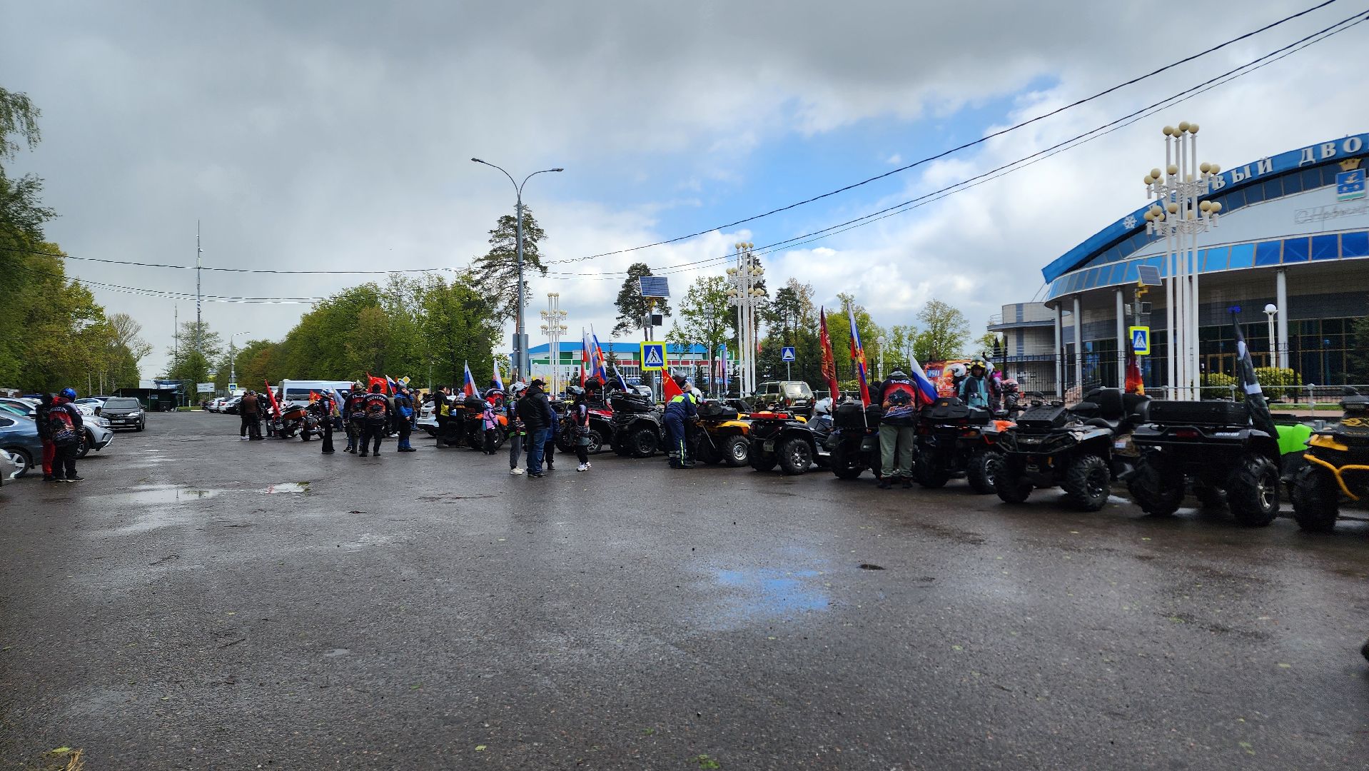 день победы, ступино, мотопробег,