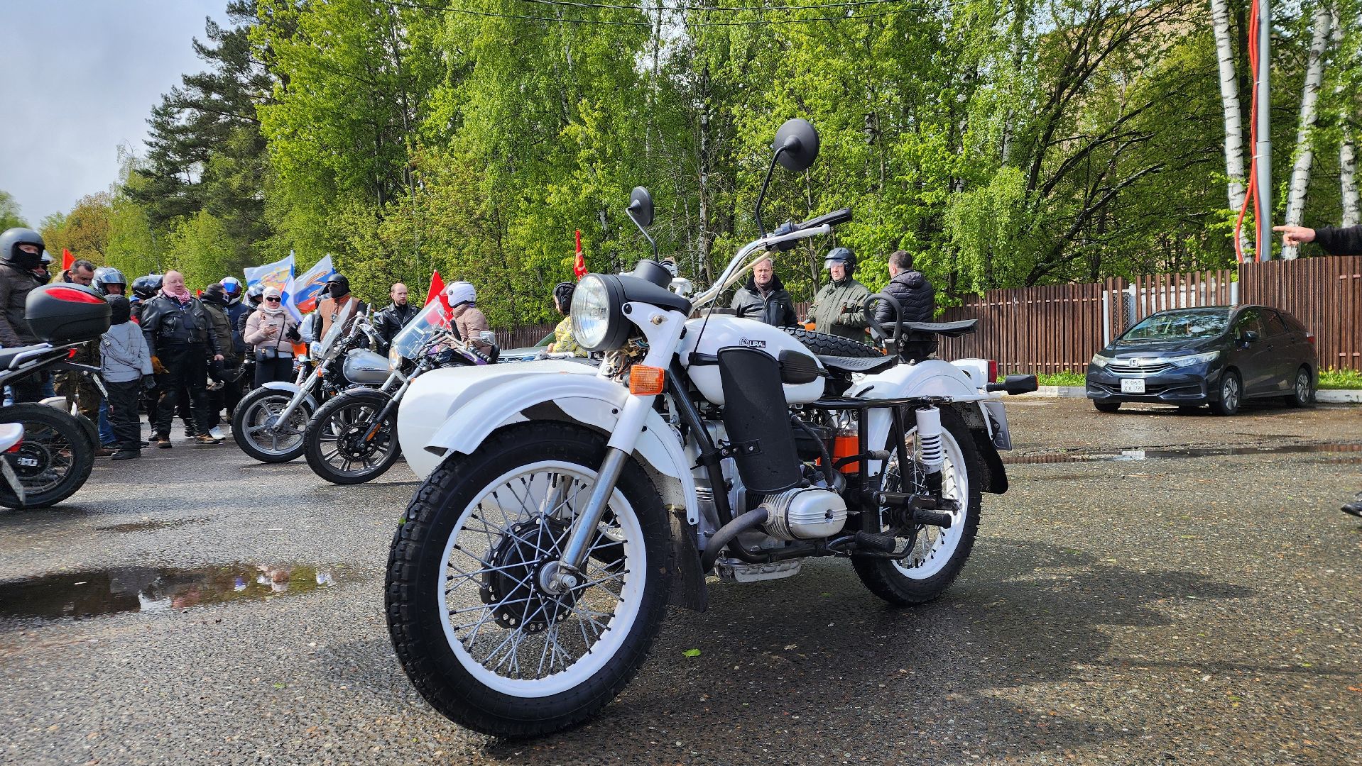 день победы, ступино, мотопробег,