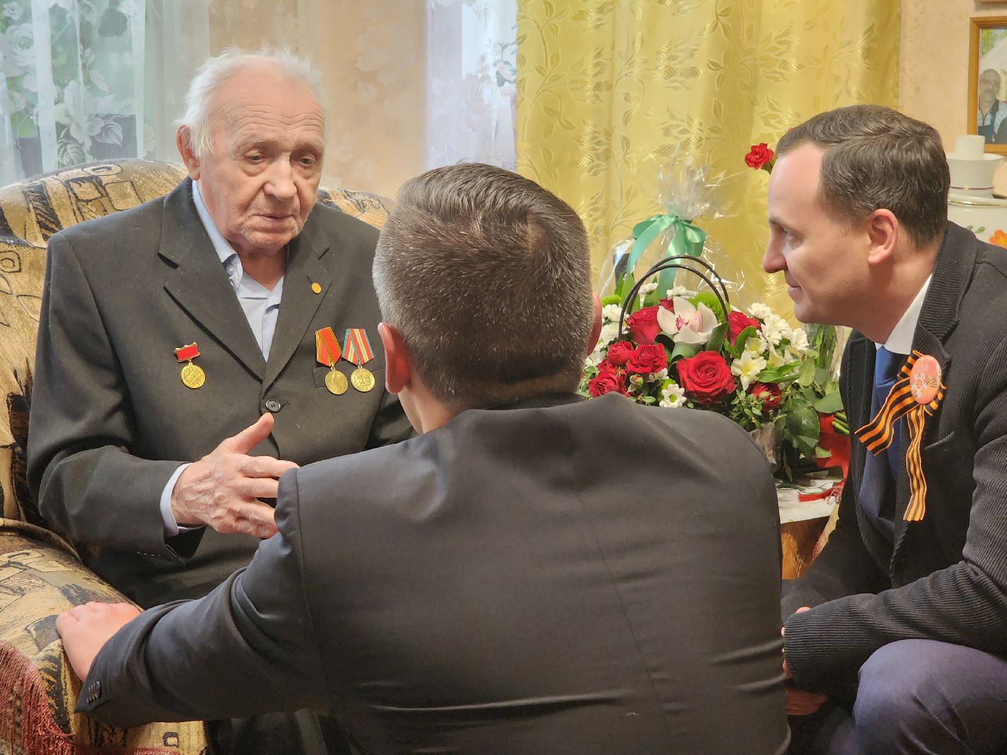 Дубна, Ветераны, День победы, поздравление,