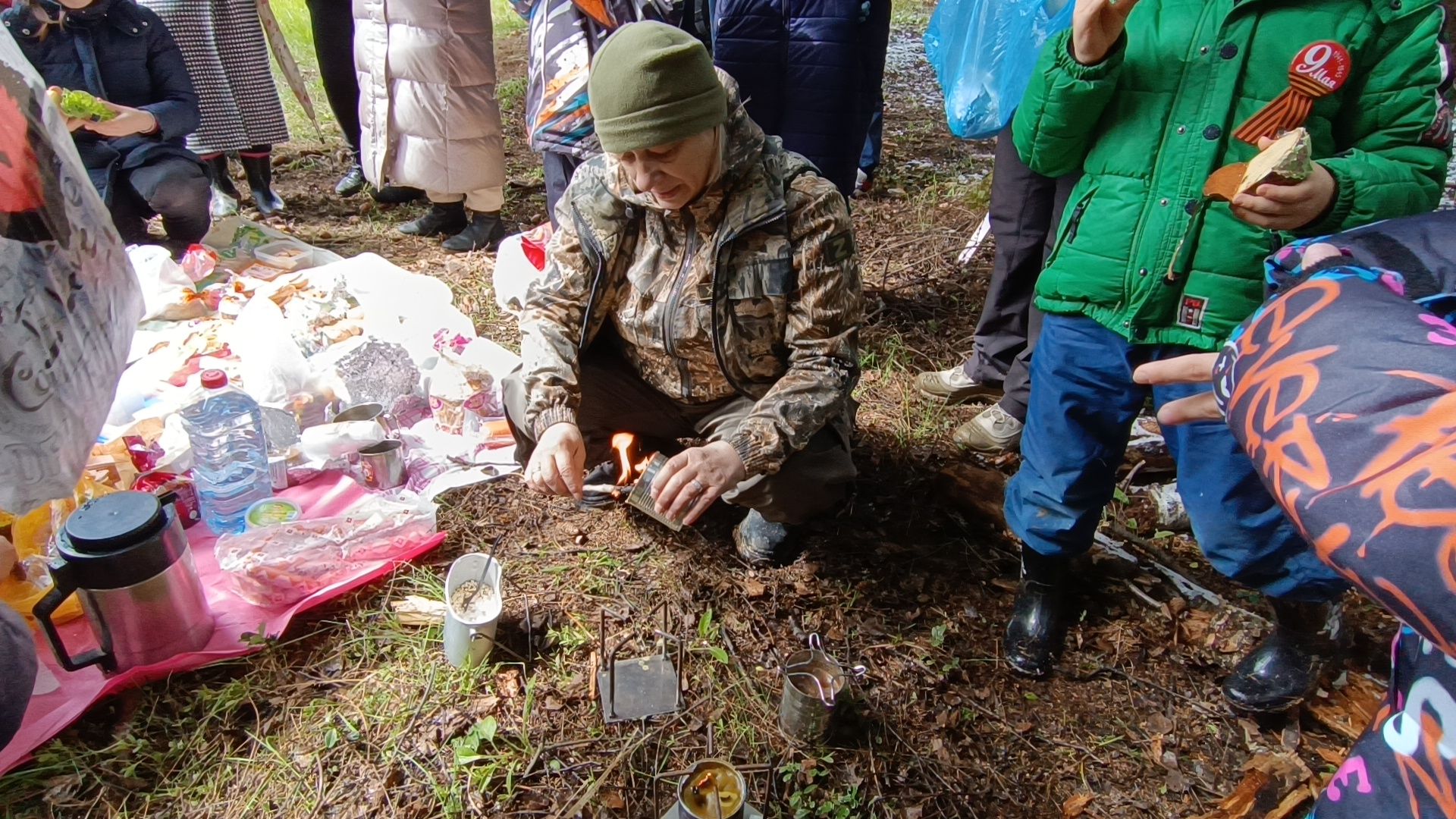 день победы, поход, лобня,