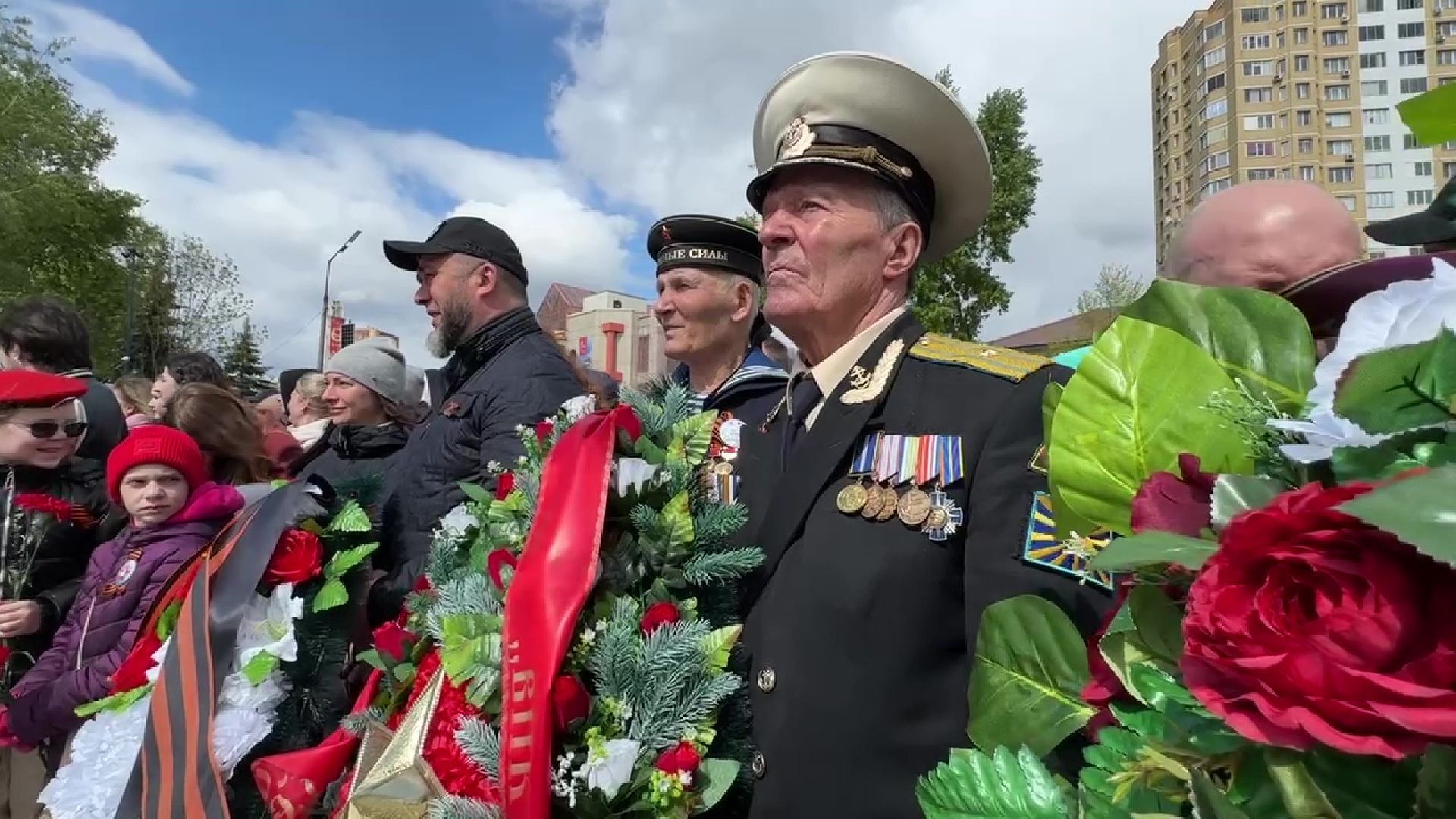 Реутов, День победы, праздник со слезами на глазах, я помню, я горжусь, митинг, война, великая отечественная война,