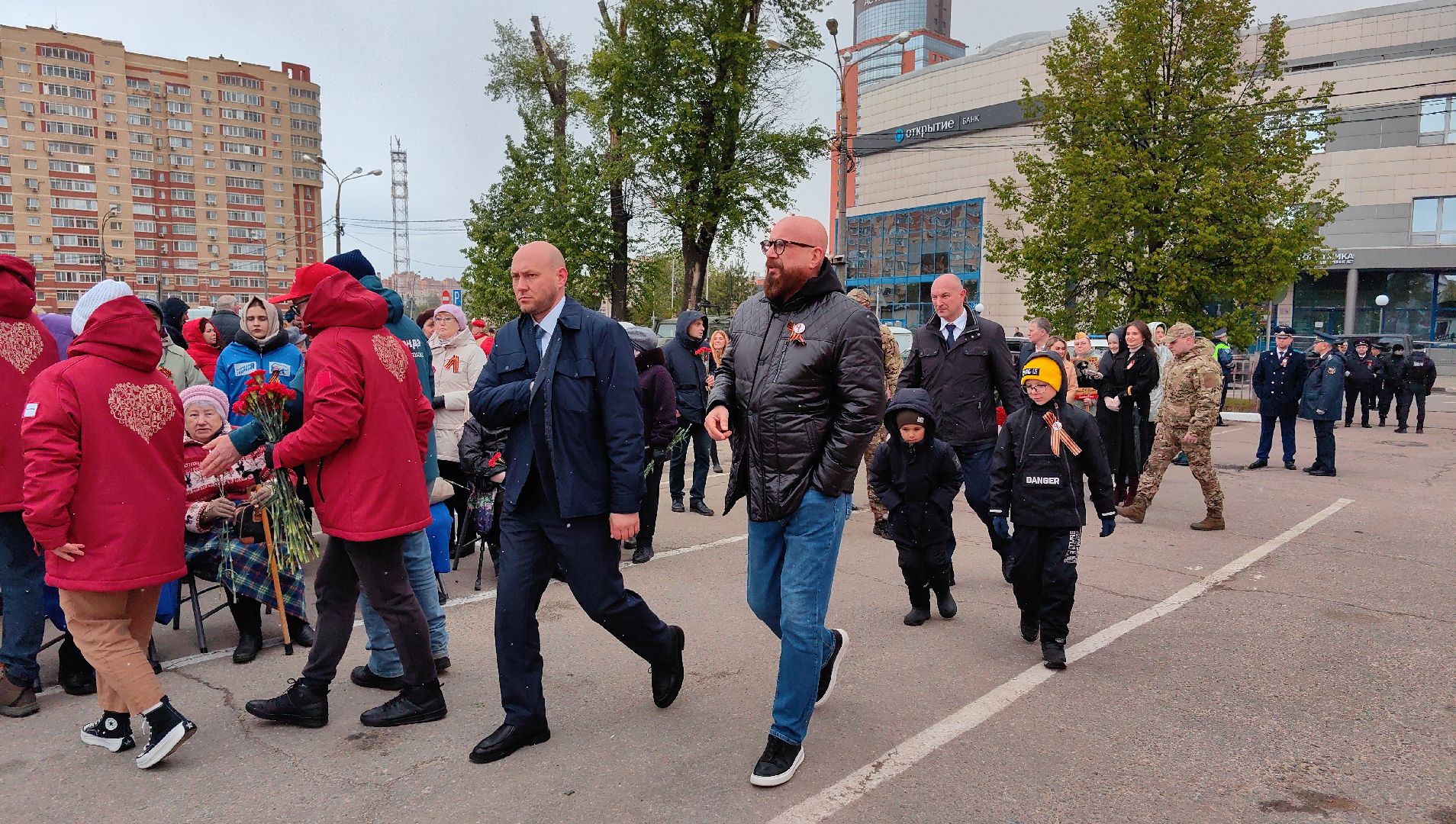 День Победы, Мемориал, Аллея памяти, Возложение цветов, 9 Мая,