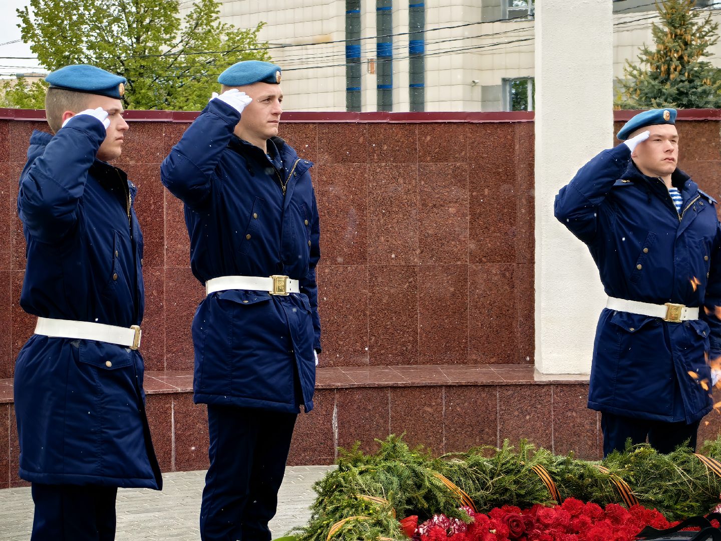 День Победы, Мемориал, Аллея памяти, Возложение цветов, 9 Мая,