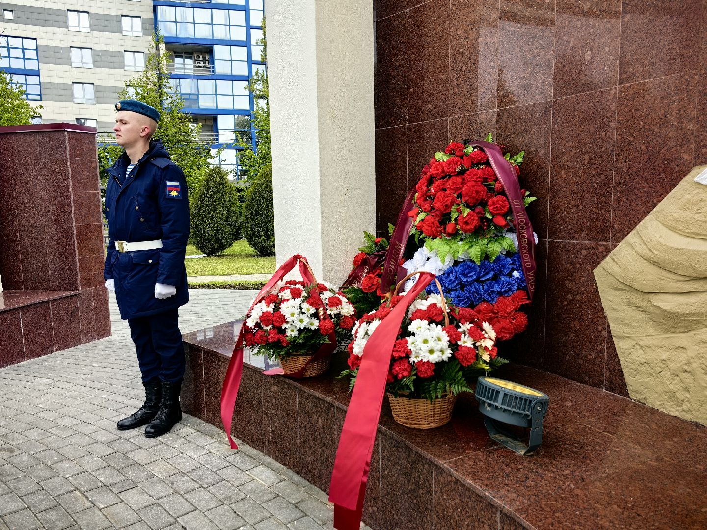 День Победы, Мемориал, Аллея памяти, Возложение цветов, 9 Мая,